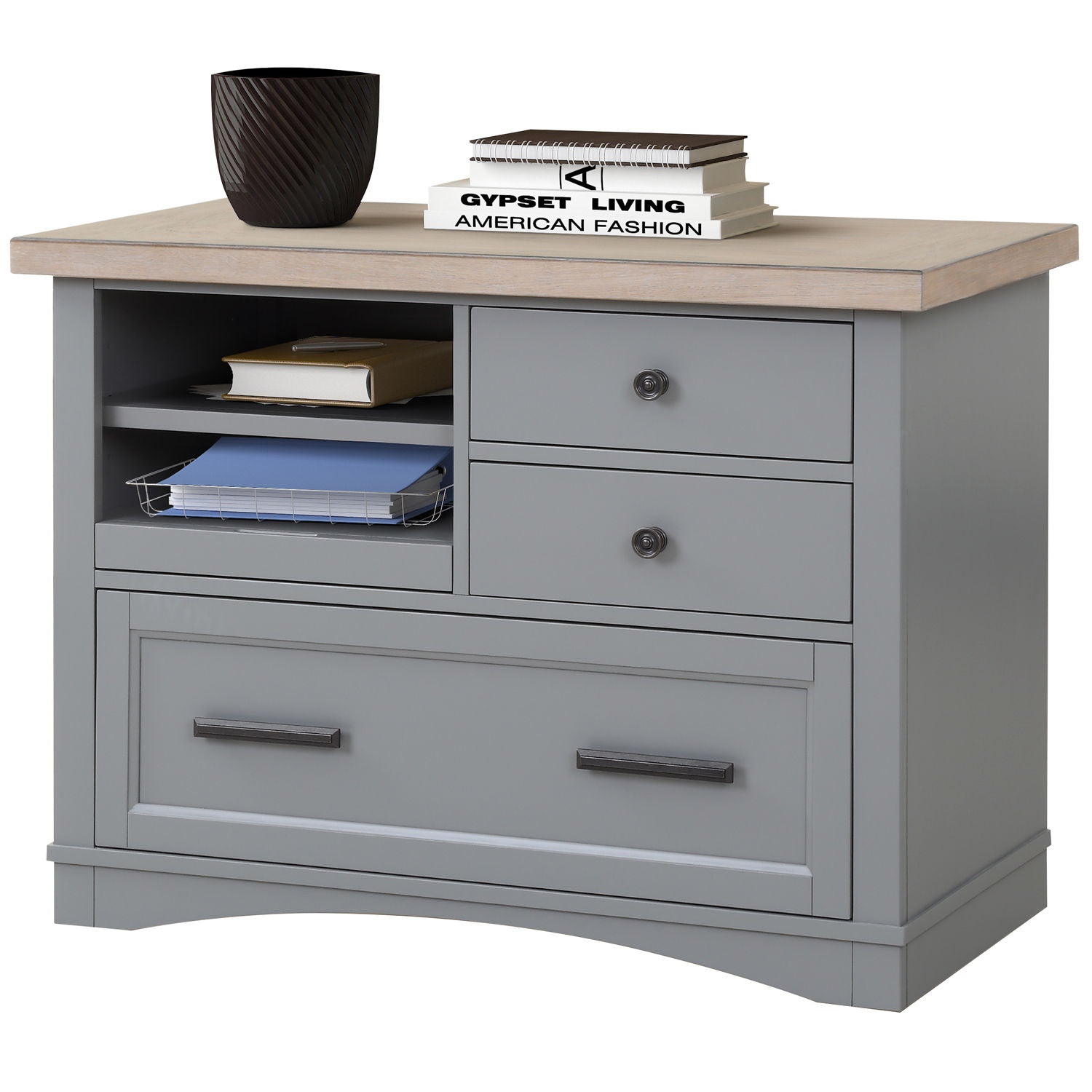 Americana Modern - Functional File with Power Center - Urban Living Furniture (Los Angeles, CA)