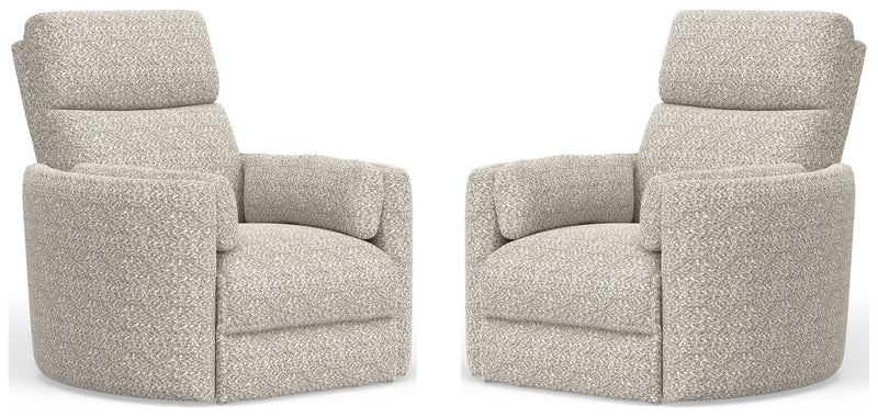 Radius - Power Swivel Glider Recliner (Set of 2)