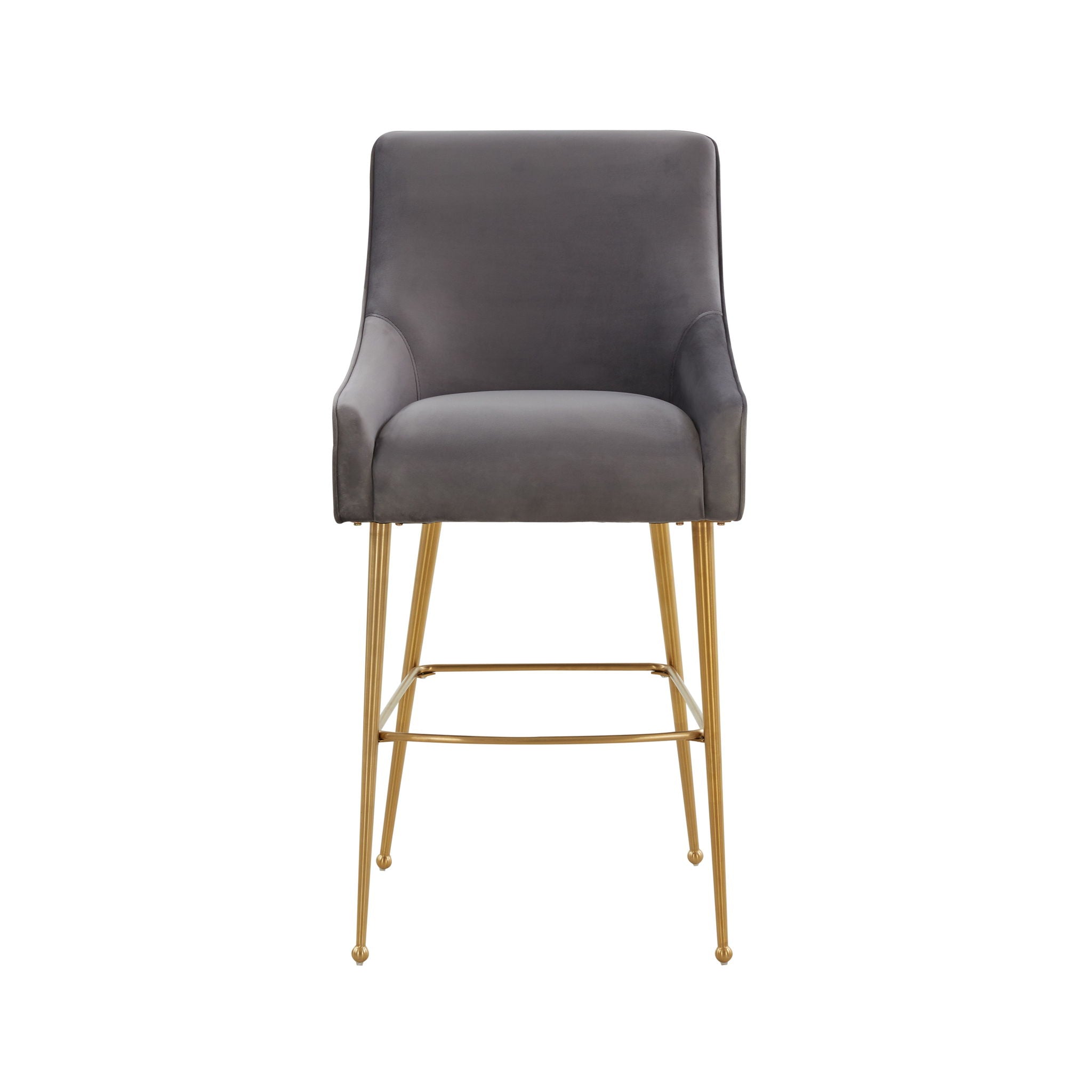 Beatrix - Velvet Stool - Urban Living Furniture (Los Angeles, CA)