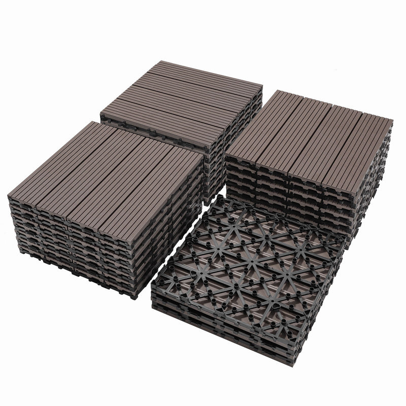 Composite Deck Tiles, Resist Rust, Water, Weather