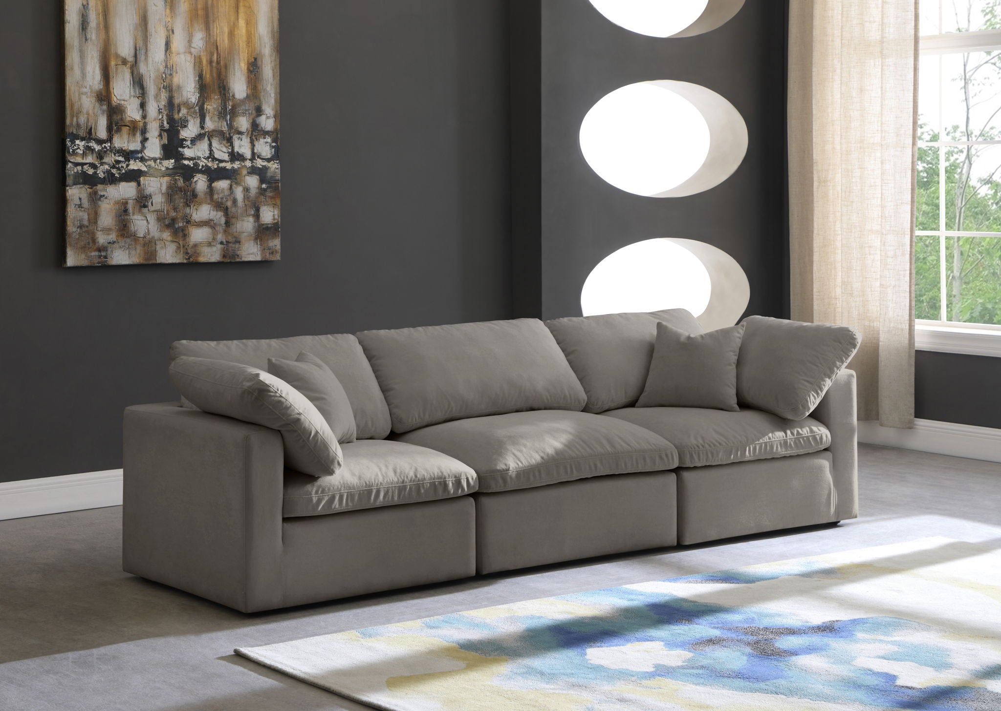 Plush - Modular 3 Seat Sofa - Urban Living Furniture (Los Angeles, CA)