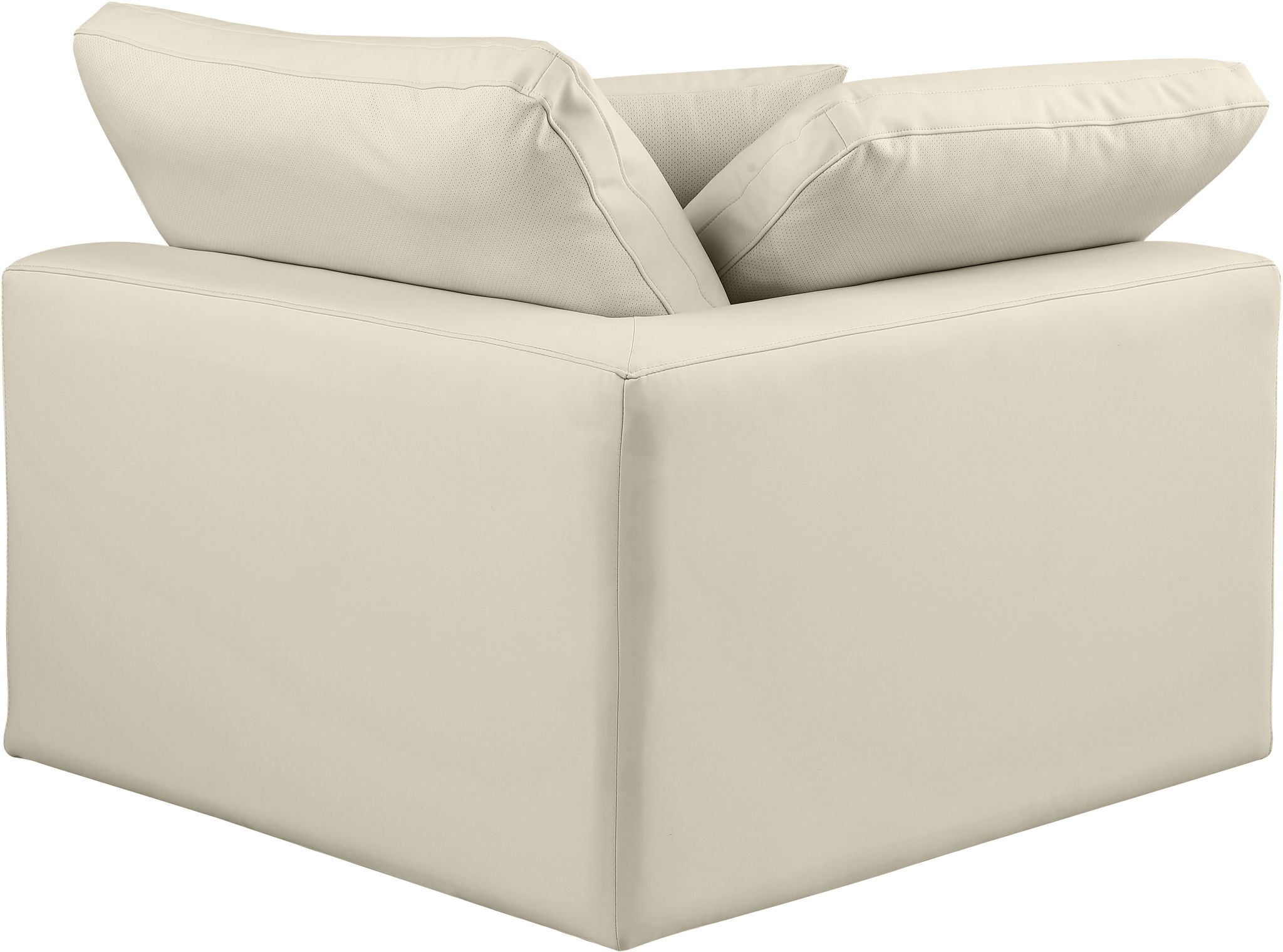 Comfy - Faux Leather Corner Chair - Urban Living Furniture (Los Angeles, CA)