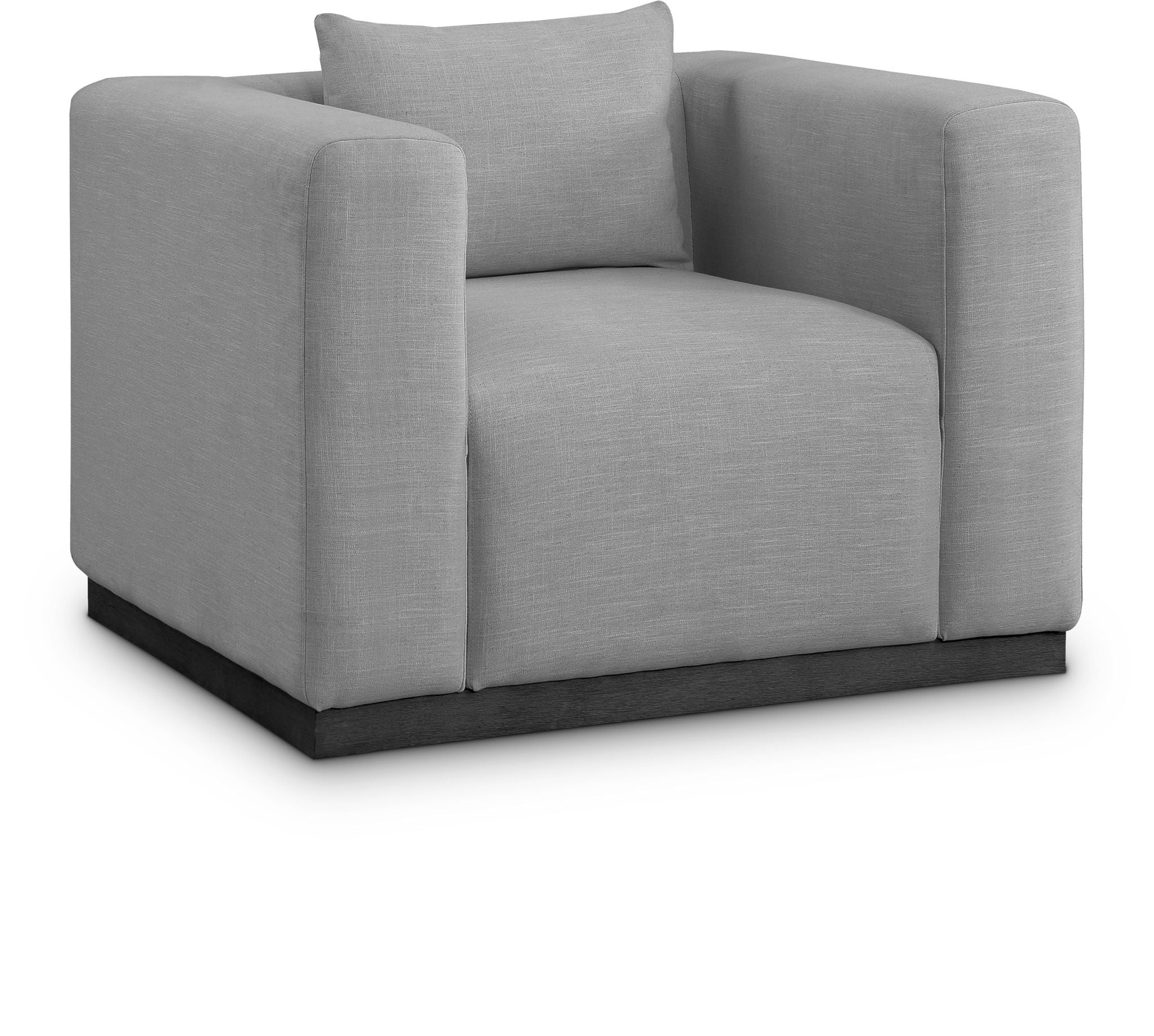 Alfie - Linen Textured Fabic Chair - Urban Living Furniture (Los Angeles, CA)