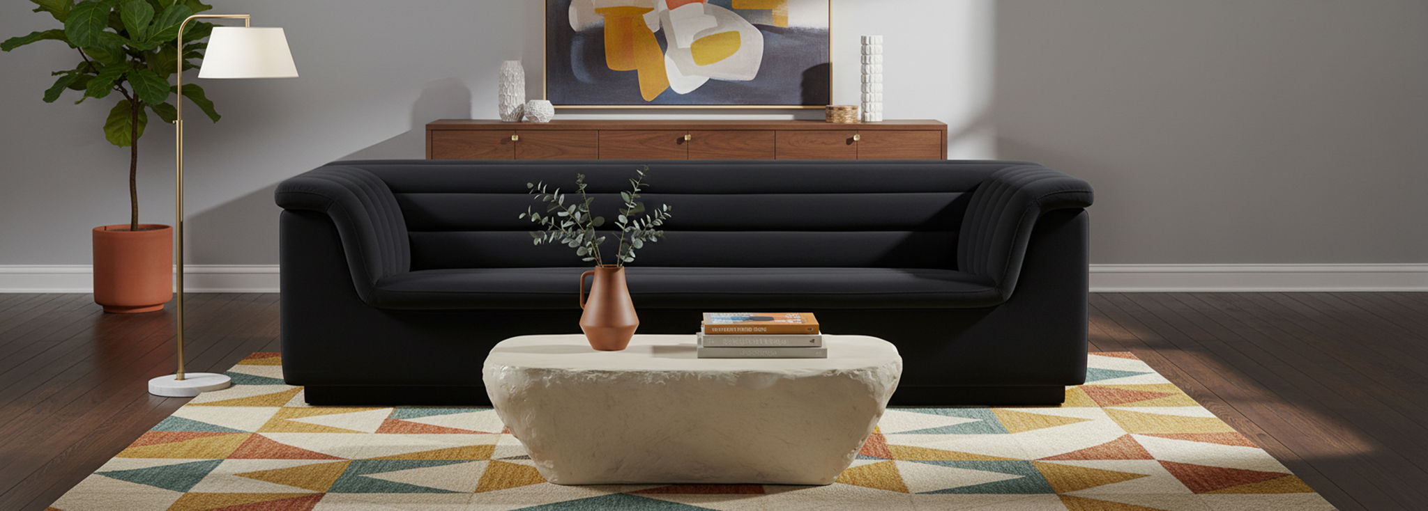 Cascade - Velvet Sofa - Urban Living Furniture (Los Angeles, CA)