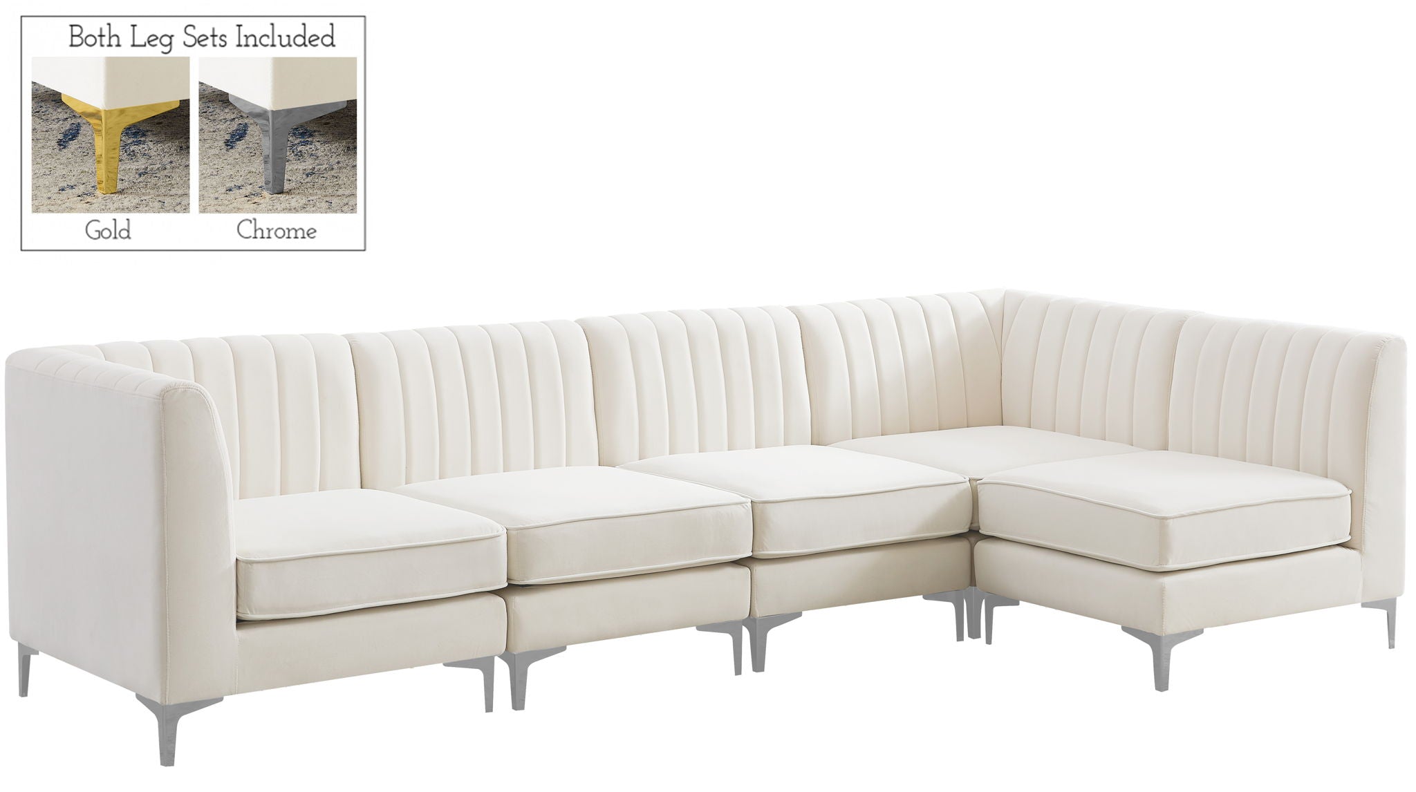 Alina - 5 Piece Modular Sectional - Urban Living Furniture (Los Angeles, CA)