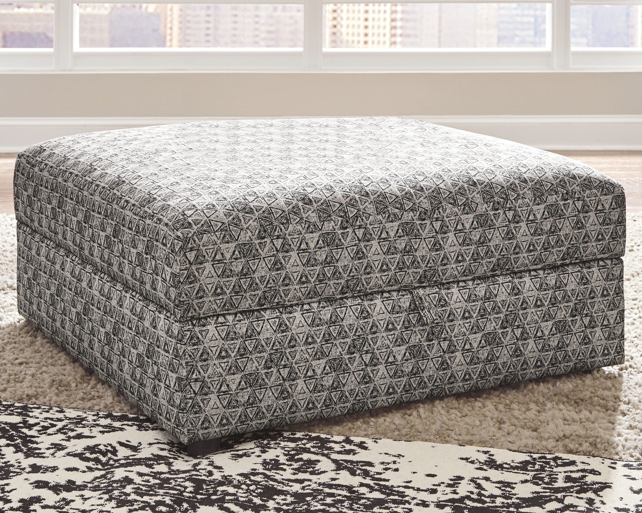 Kellway - Bisque - Ottoman With Storage - Urban Living Furniture (Los Angeles, CA)