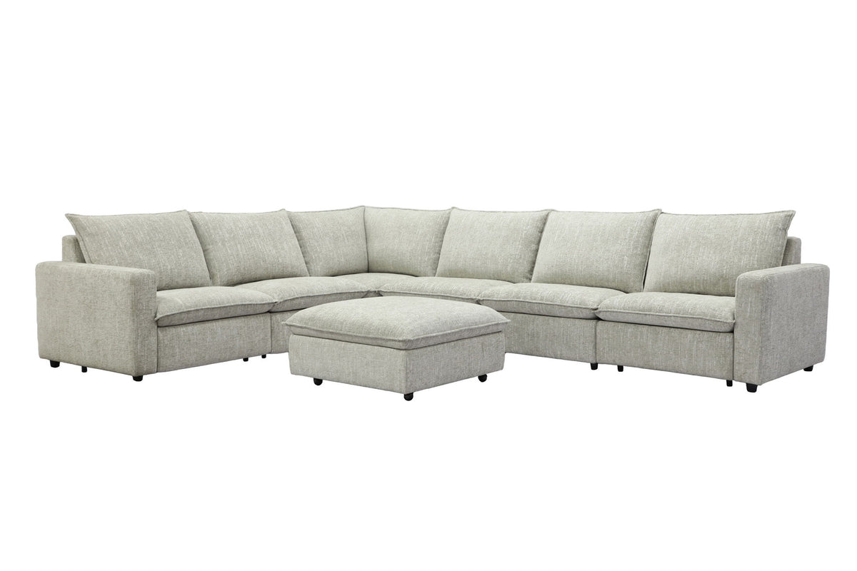 Jocelyn - Corner Wedge With Pillow - Birchbrook Harbor