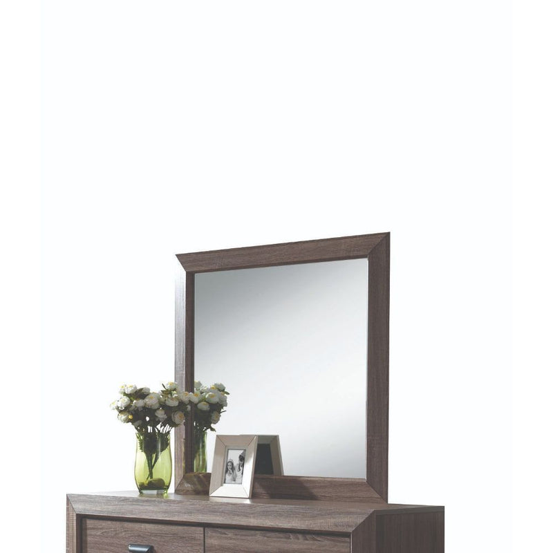 Lyndon - Mirror - Weathered Gray Grain - Urban Living Furniture (Los Angeles, CA)