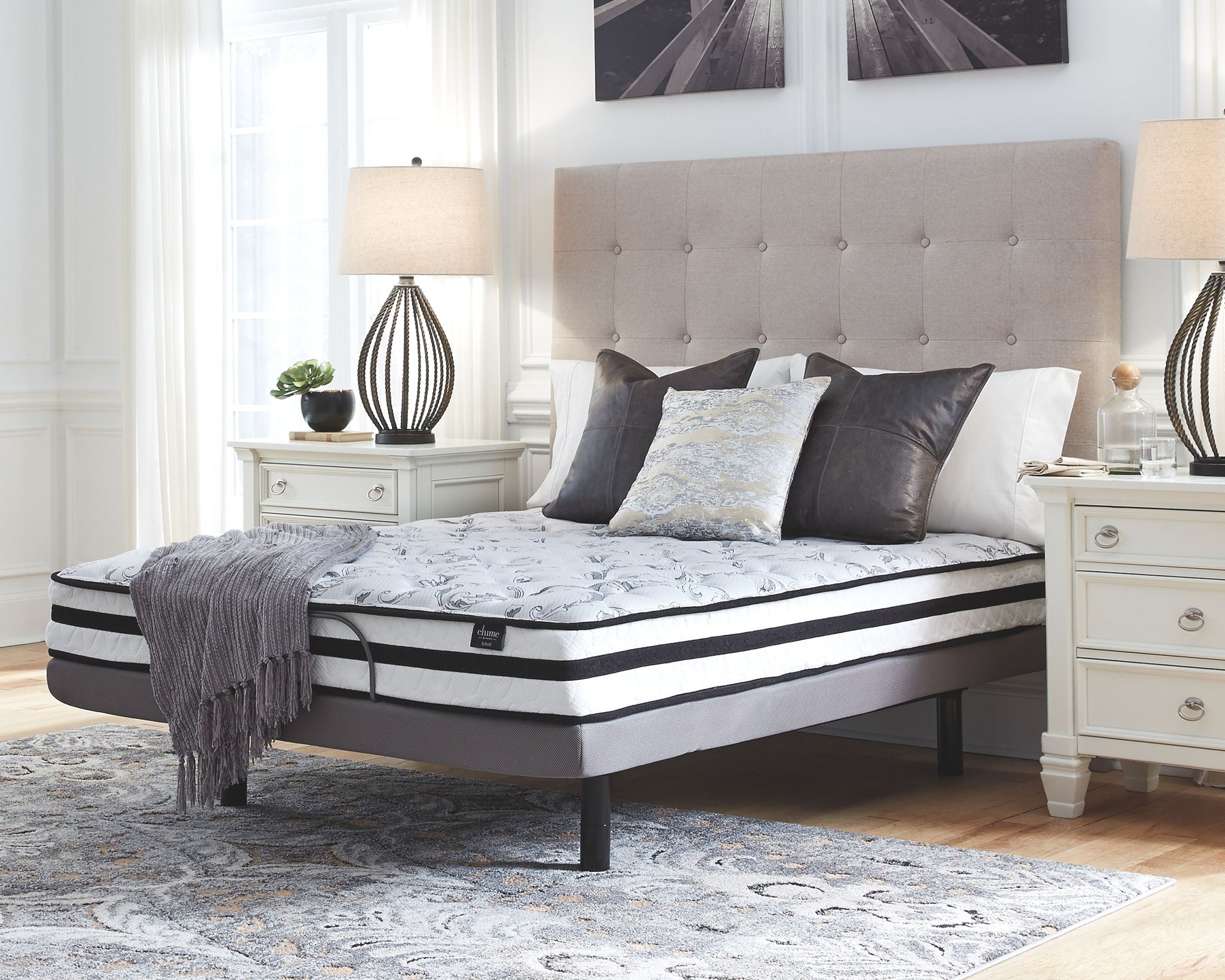 8 Inch Chime Innerspring - Firm Mattress - Urban Living Furniture (Los Angeles, CA)