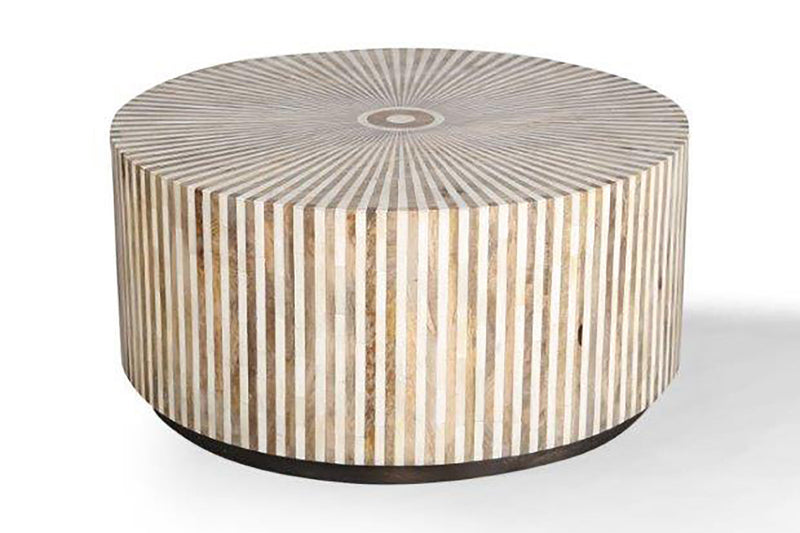 Crossings - Downtown Cocktail Table With 2 End Tables - Amber