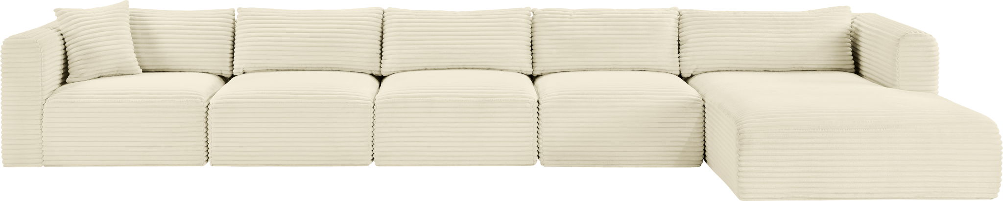 Shaggy - 5 Piece Modular Sectional With Chaise - Urban Living Furniture (Los Angeles, CA)