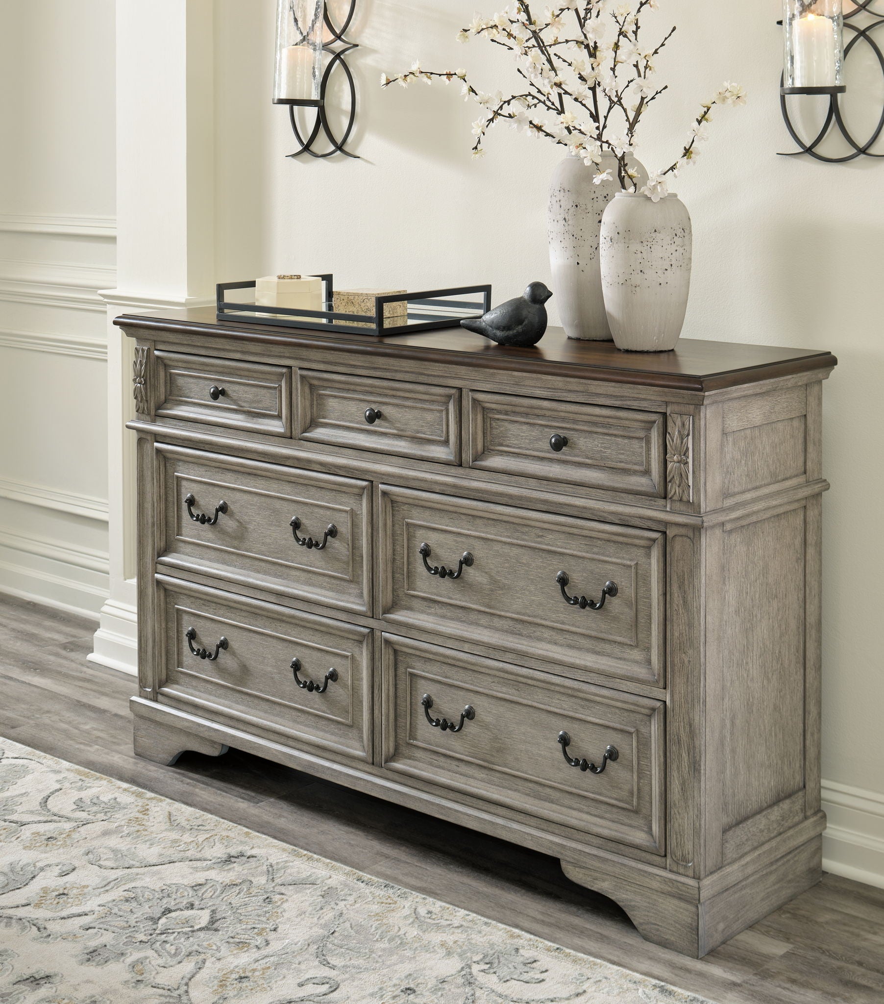 Lodenbay - Antique Gray - Dresser - Urban Living Furniture (Los Angeles, CA)
