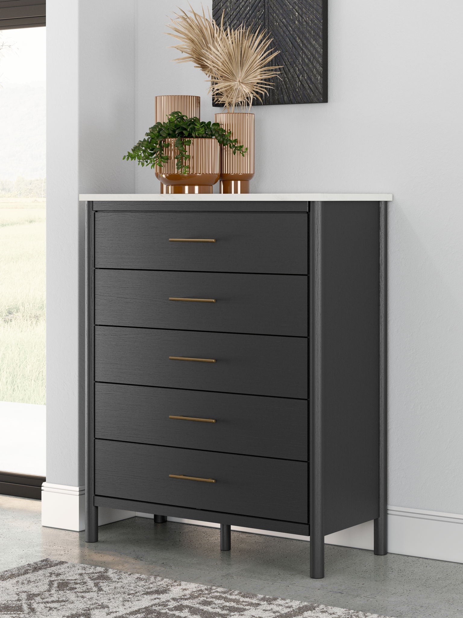 Cadmori - Five Drawer Wide Chest - Urban Living Furniture (Los Angeles, CA)