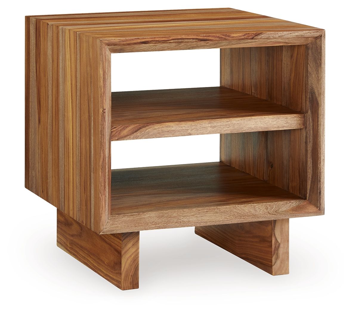 Dressonni - Brown - Square End Table - Urban Living Furniture (Los Angeles, CA)
