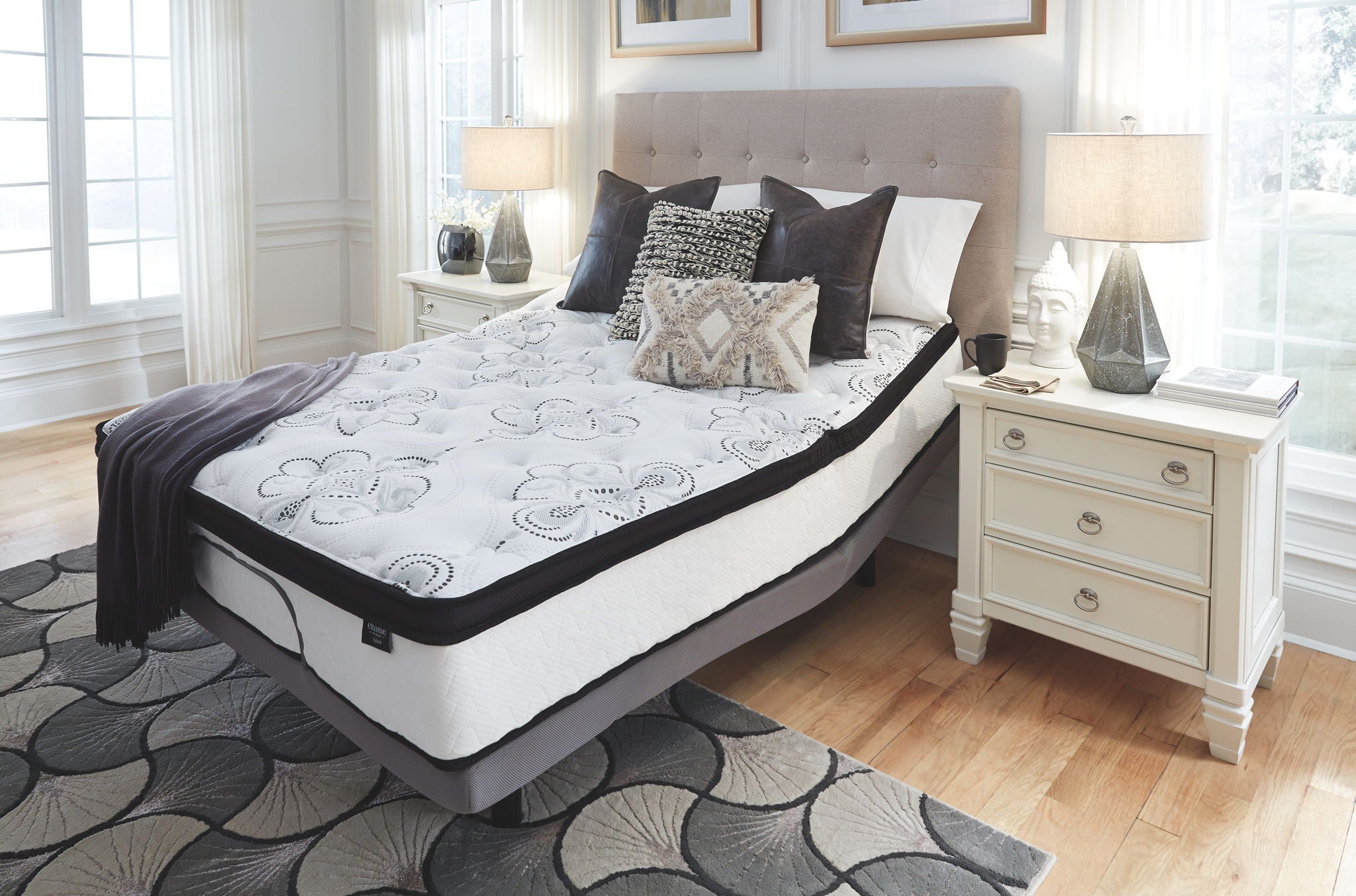 Chime 12 Inch Hybrid - Ultra Plush Hybrid Mattress - Urban Living Furniture (Los Angeles, CA)