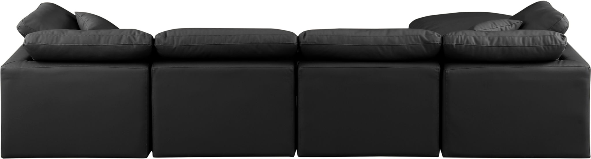 Indulge - Faux Leather 5 Piece Modular Sectional With Chaise - Urban Living Furniture (Los Angeles, CA)