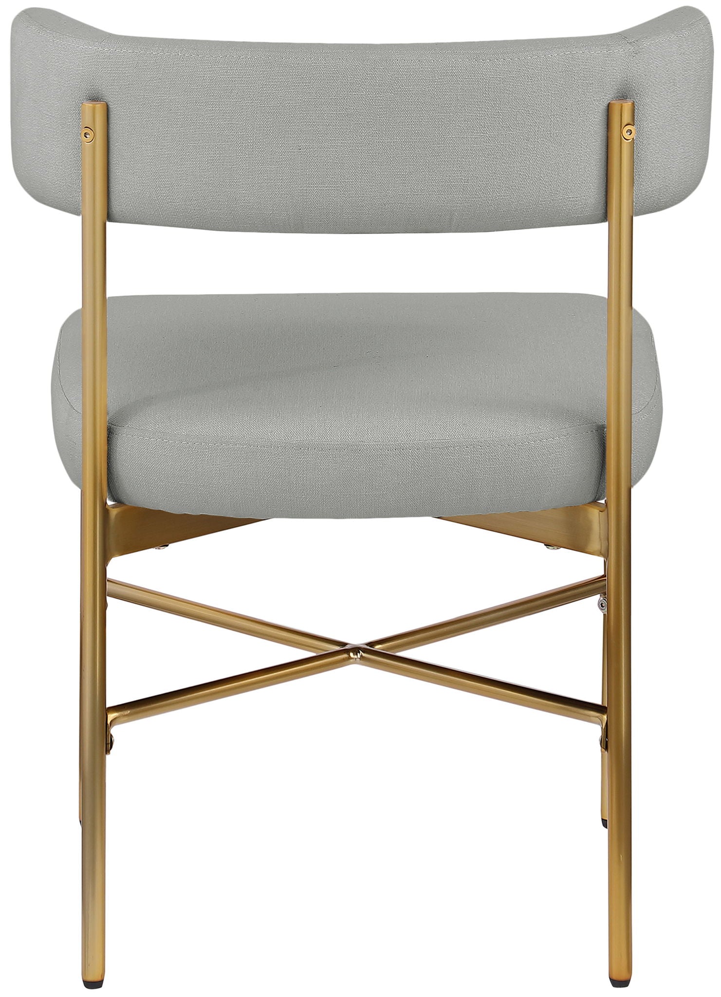 Rivage - Durable Dining Chair With Gold Frame (Set of 2) - Urban Living Furniture (Los Angeles, CA)