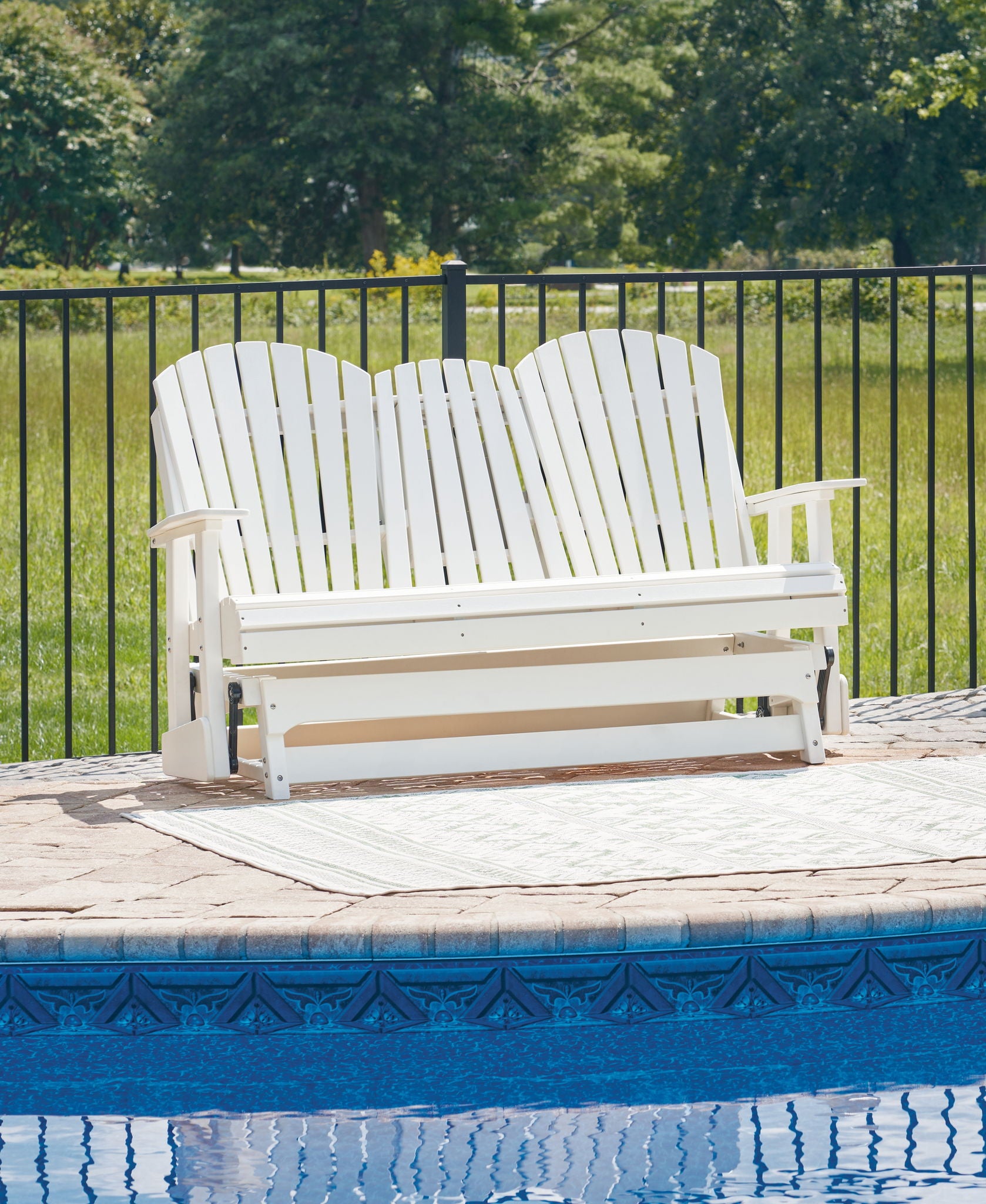 Hyland Wave - Glider Loveseat - Urban Living Furniture (Los Angeles, CA)