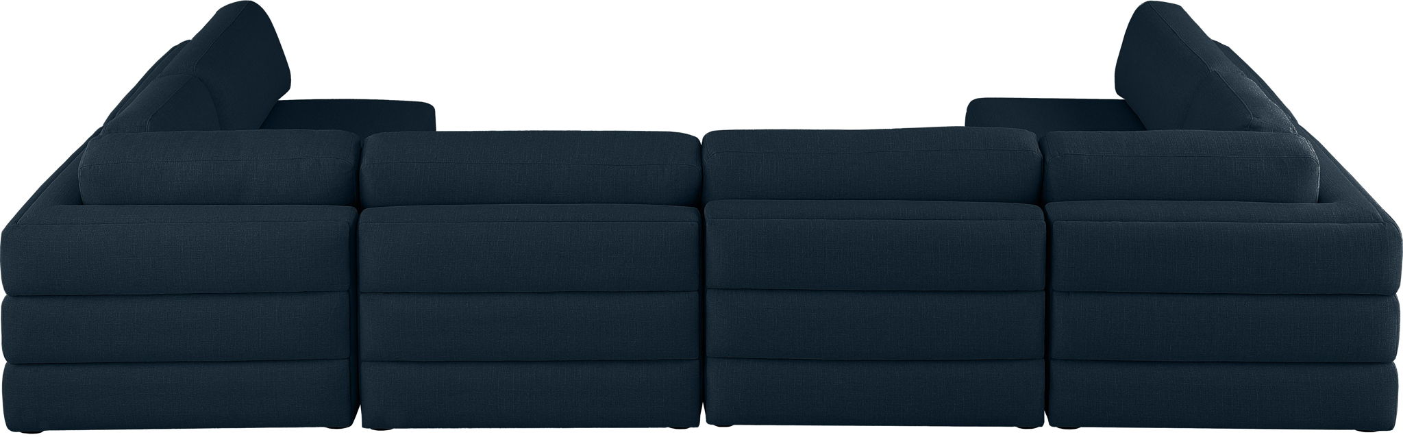 Beckham - 6 Piece Modular U-Shaped Armless Sectional - Urban Living Furniture (Los Angeles, CA)