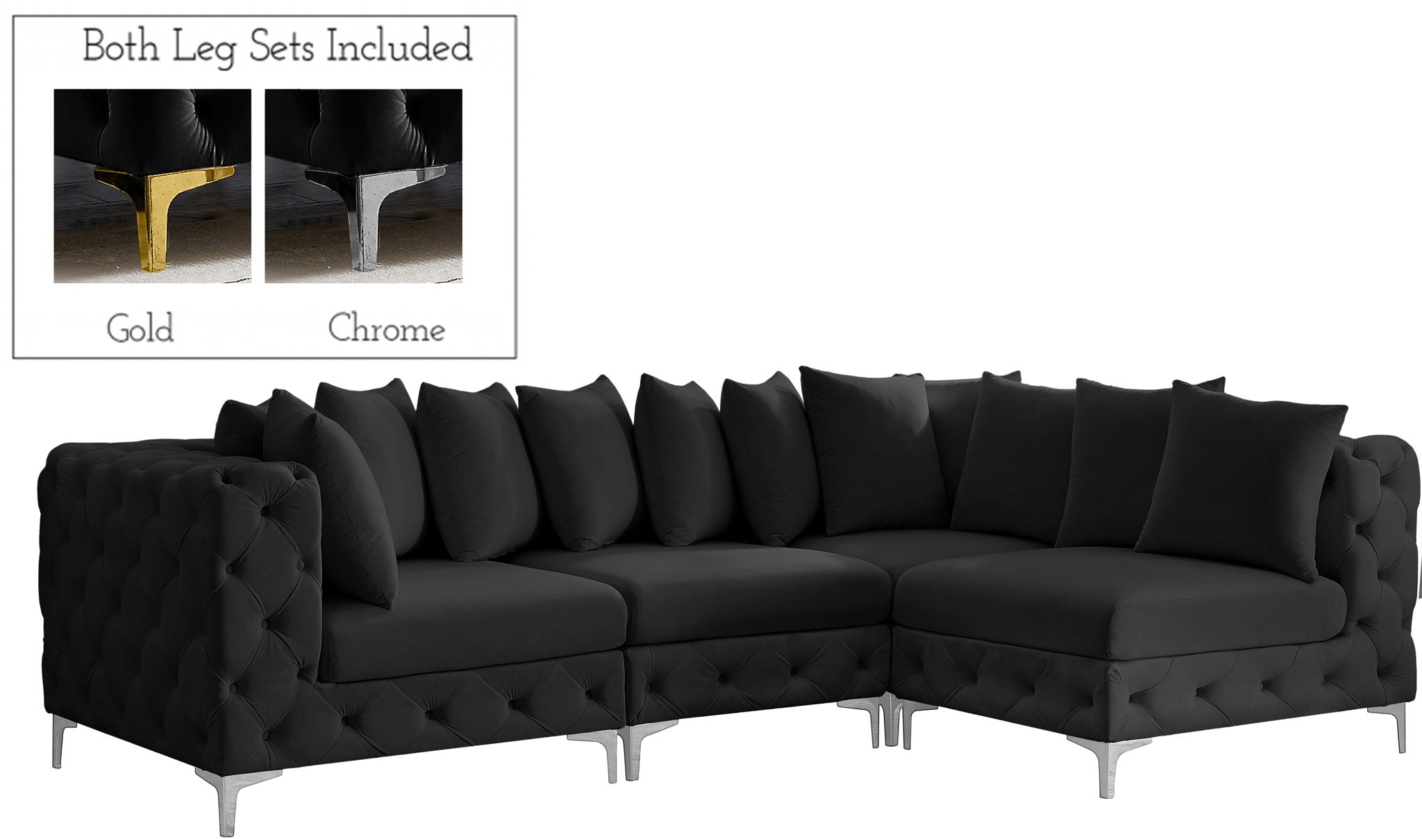 Tremblay - 4 Piece Modular Sectional - Urban Living Furniture (Los Angeles, CA)