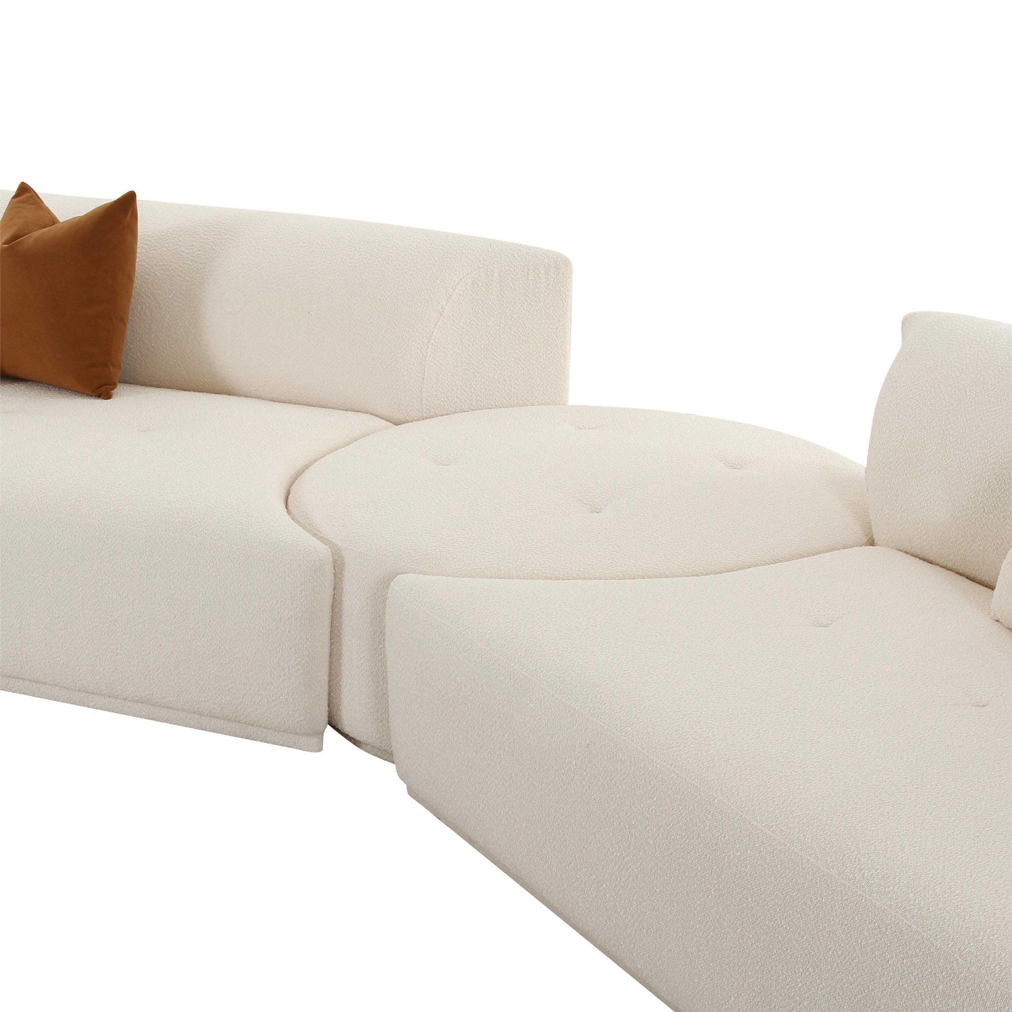 Fickle - Boucle Modular Sectional - Urban Living Furniture (Los Angeles, CA)
