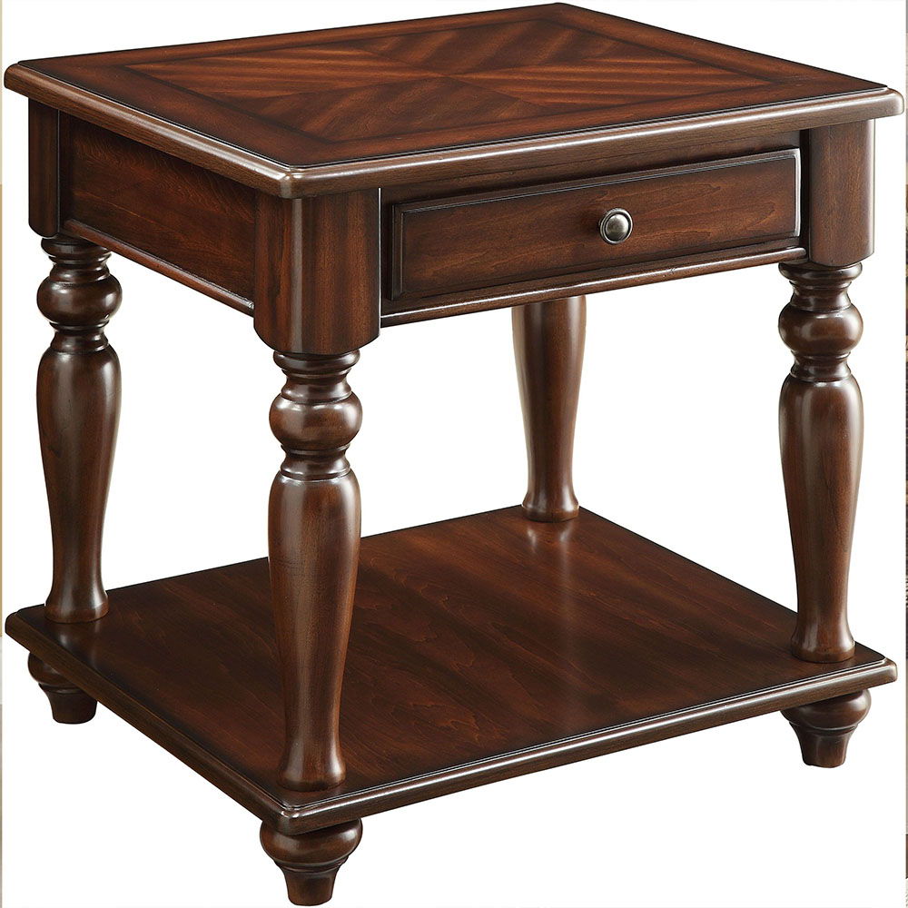 Farrel - End Table - Walnut - Urban Living Furniture (Los Angeles, CA)