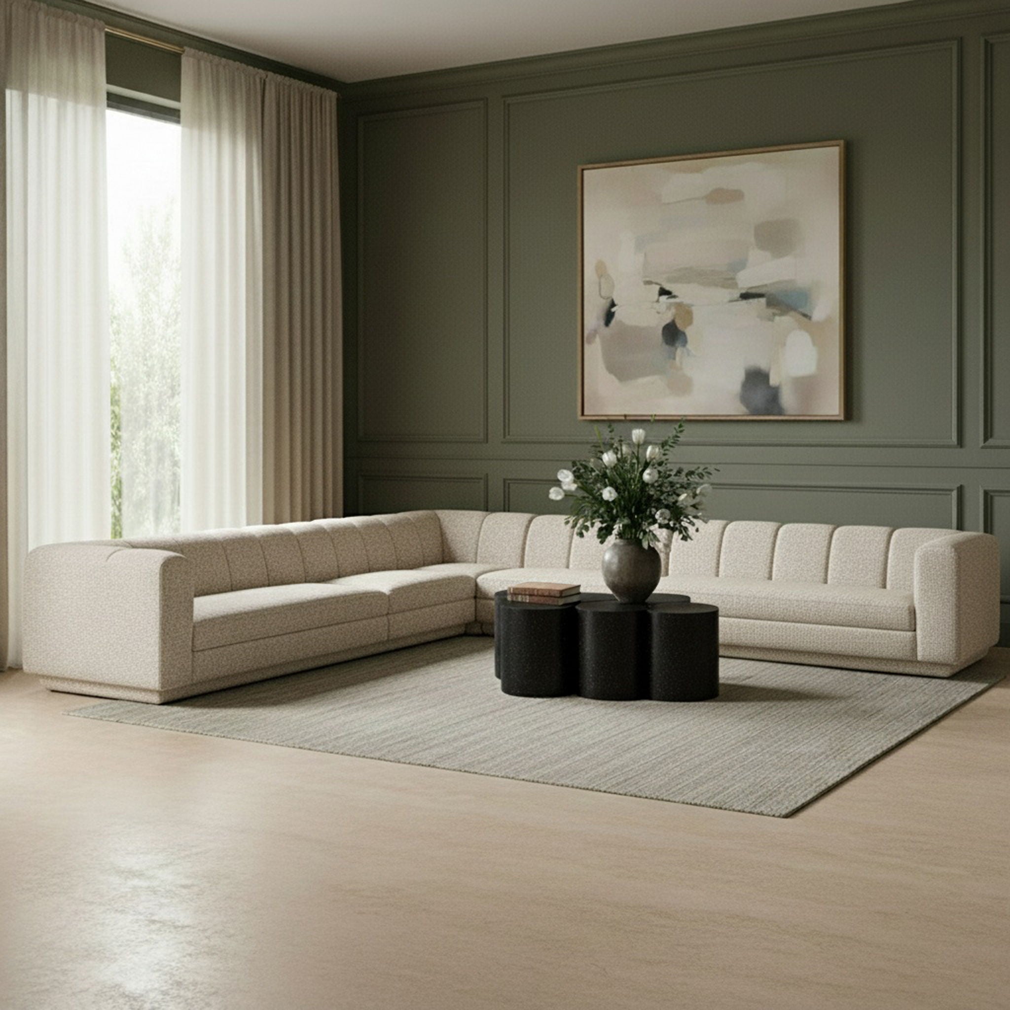 Modari - Sectional - Beige - Urban Living Furniture (Los Angeles, CA)