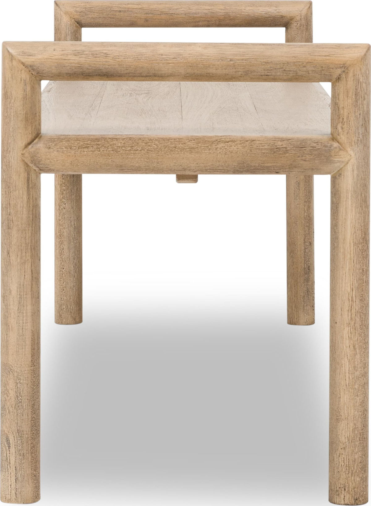 Dorsey - Wood Bench - Granola