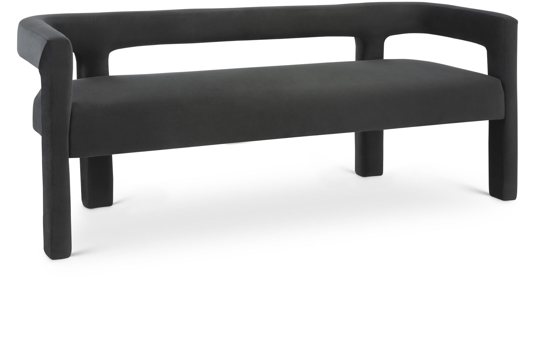 Athena - Velvet Bench - Urban Living Furniture (Los Angeles, CA)