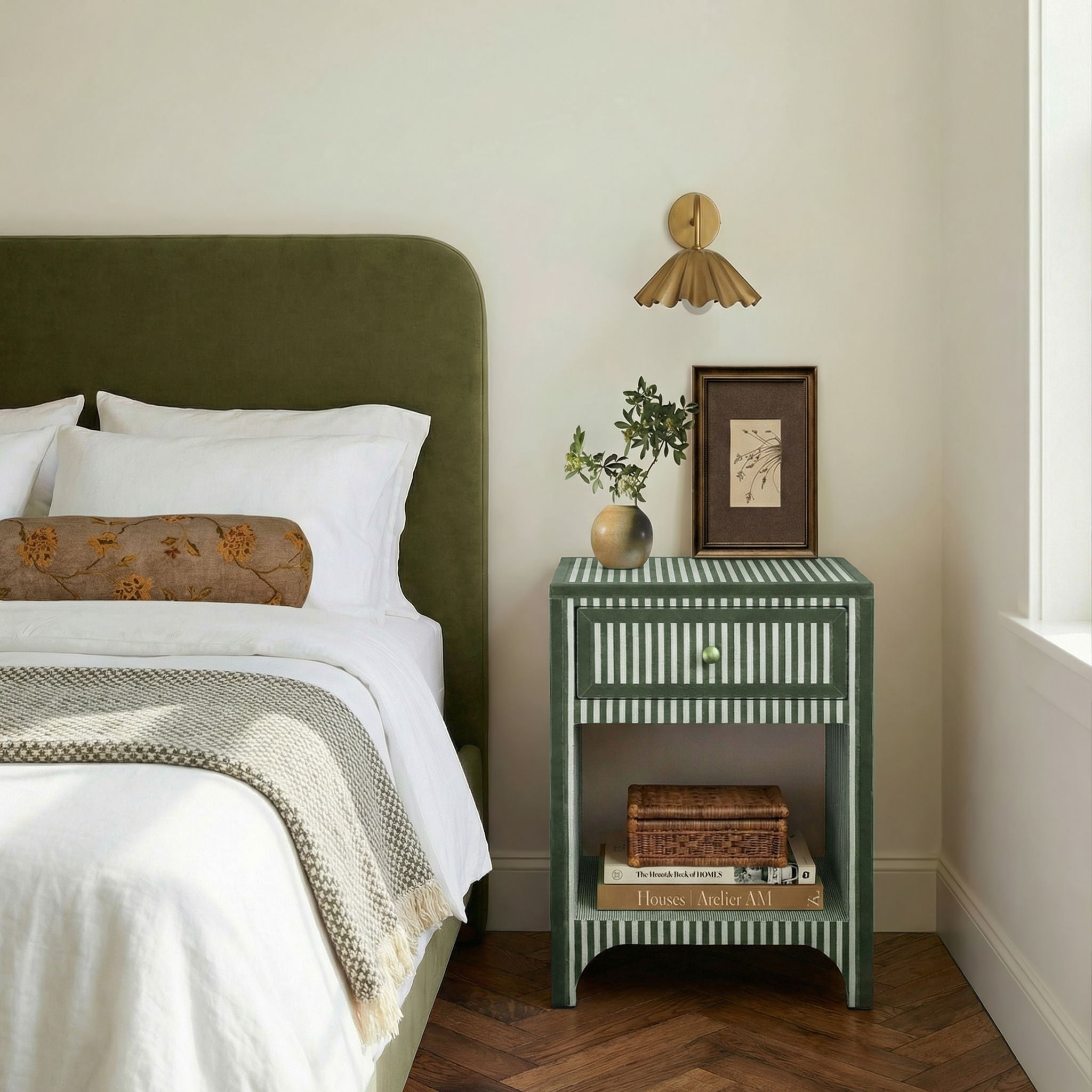 Kora - Cotton Jute Nightstand - Urban Living Furniture (Los Angeles, CA)