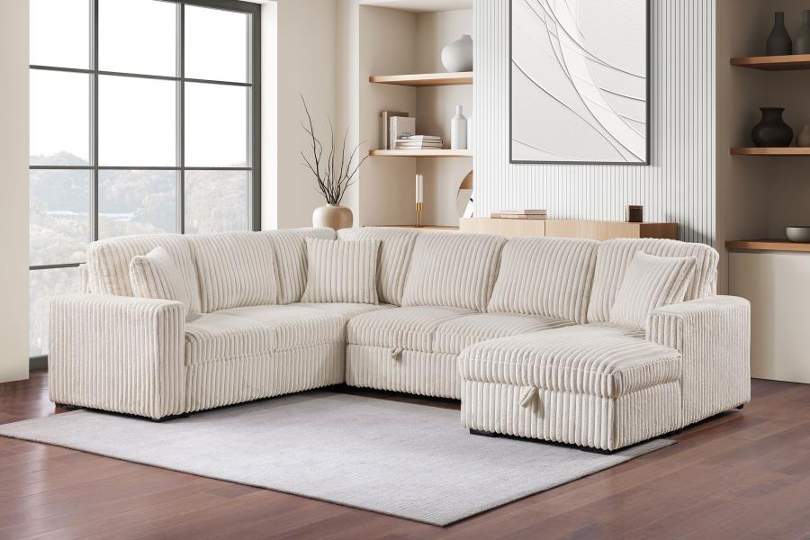 Devonshire - Loveseat With Pull-out Sleeper, Box 2 of 3 - Camel - Urban Living Furniture (Los Angeles, CA)