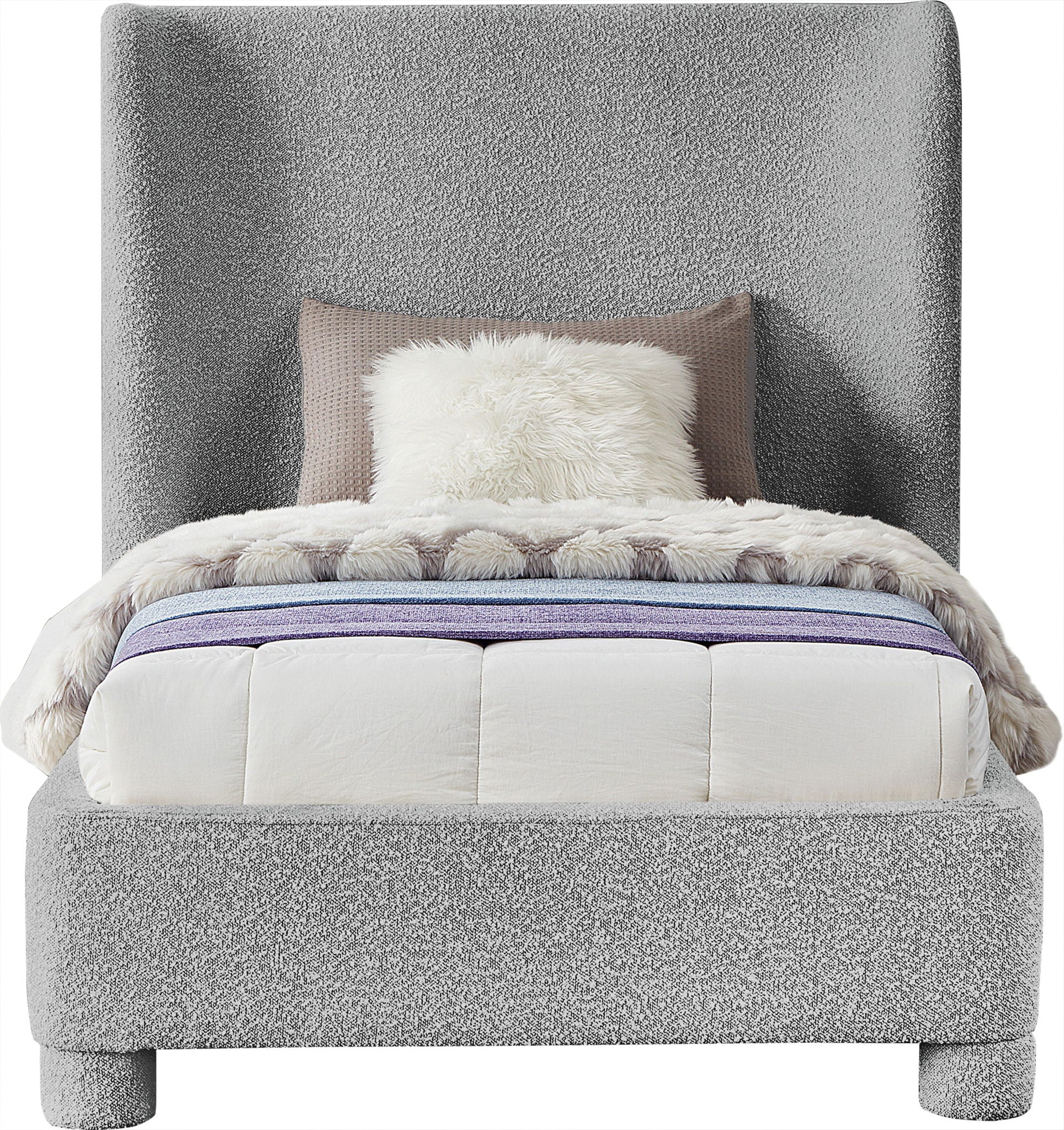 Penny - Boucle Fabric Bed - Urban Living Furniture (Los Angeles, CA)