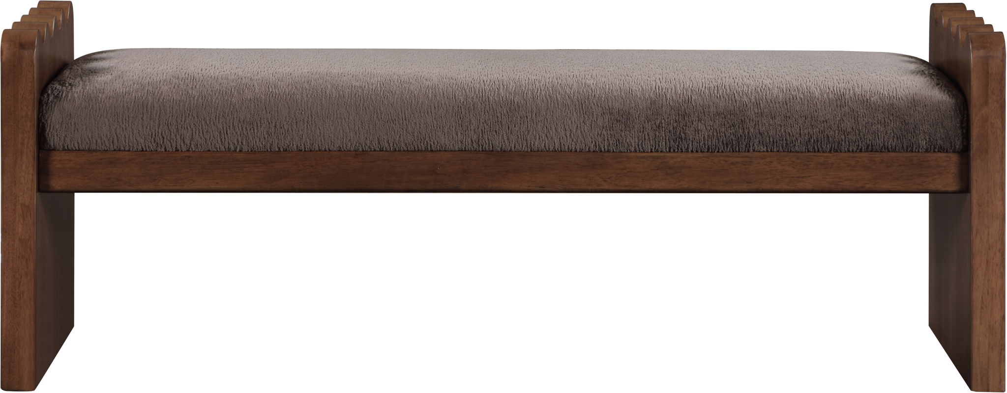 Sonia - Bench With Brown Base - Urban Living Furniture (Los Angeles, CA)