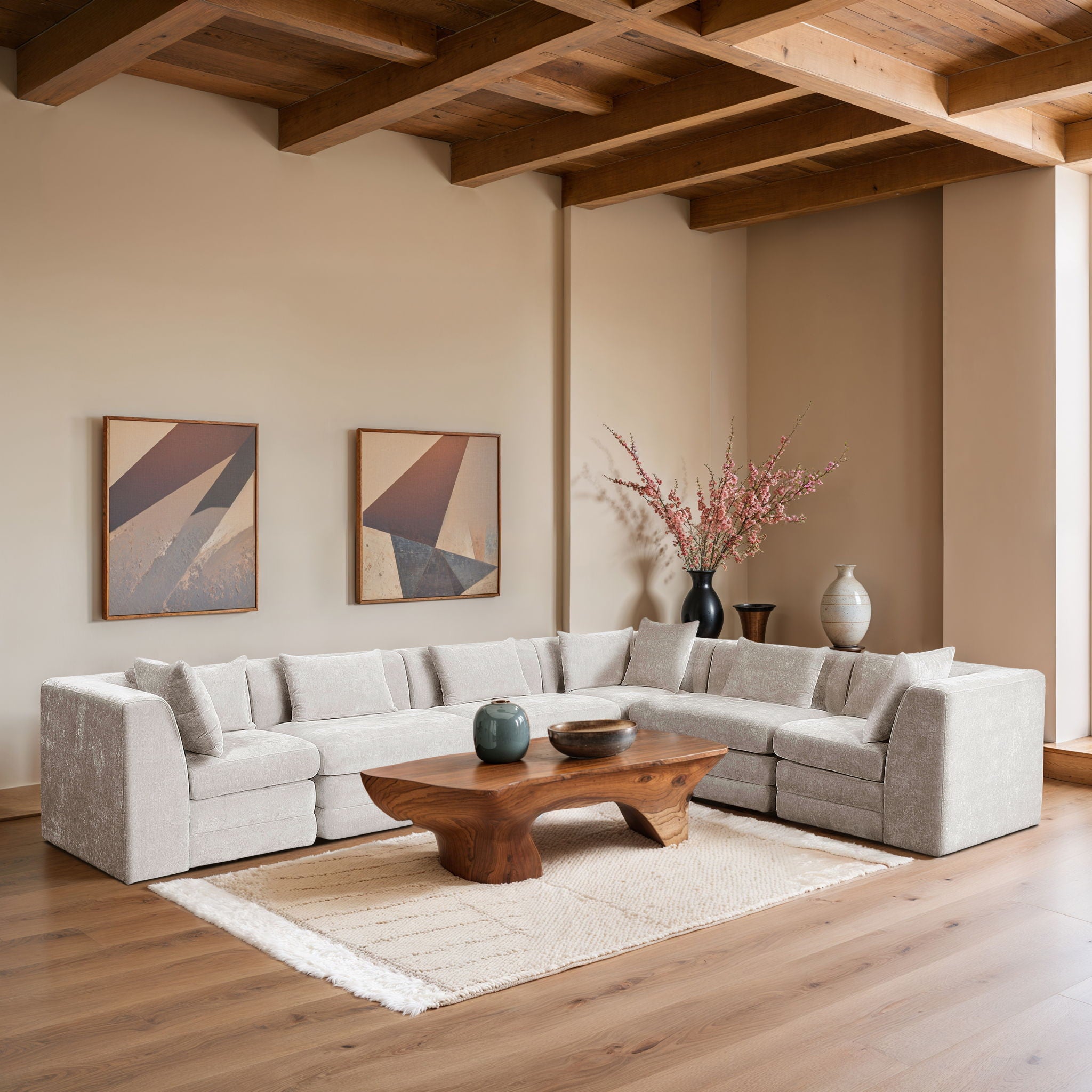 Stellar - 6 Piece Upholstered Modular Sectional - Urban Living Furniture (Los Angeles, CA)