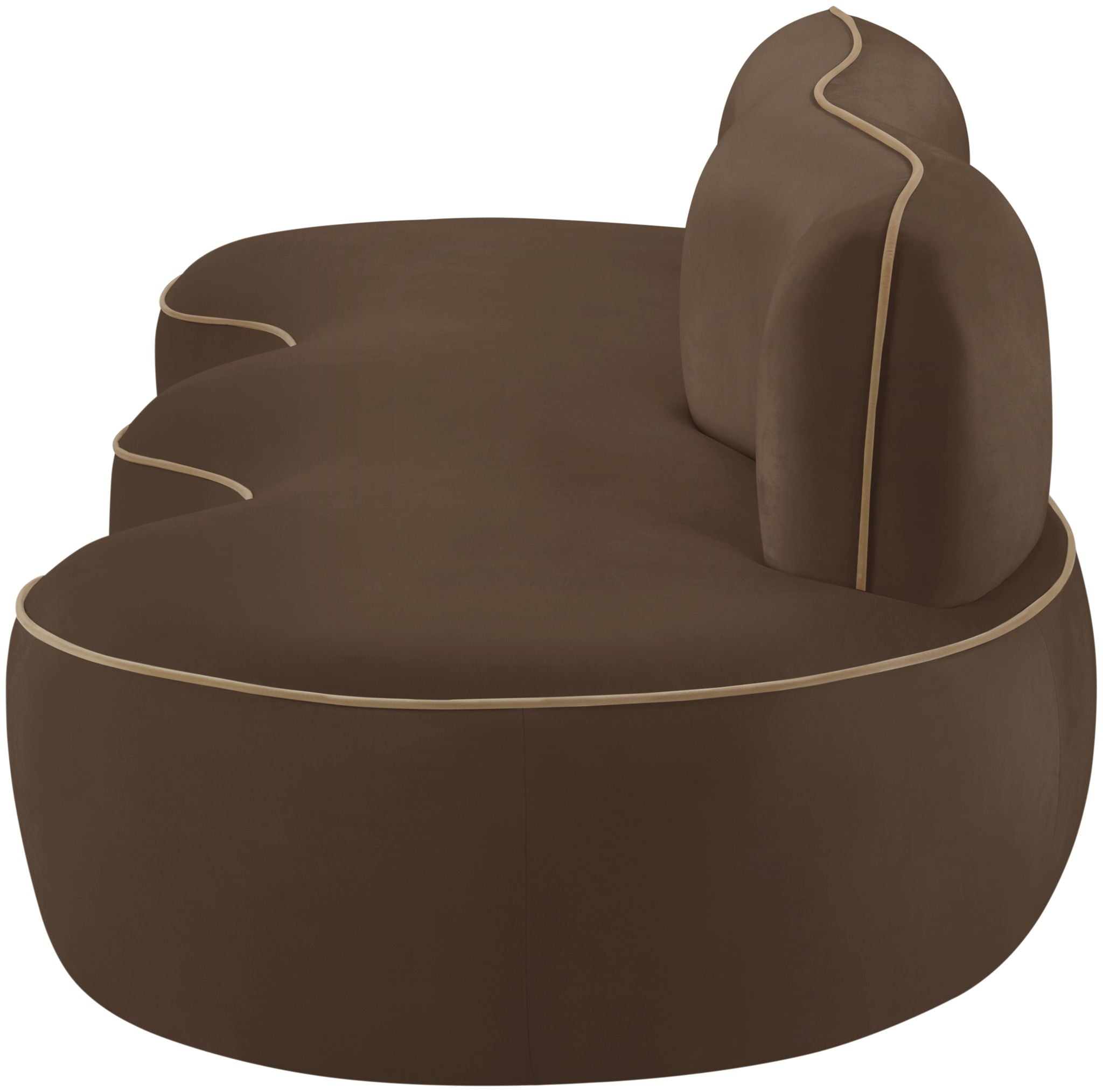 Swerve - Velvet 101" Upholstered Sofa - Urban Living Furniture (Los Angeles, CA)