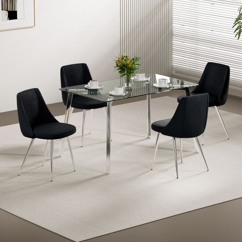 Modern Velvet Dining Chair