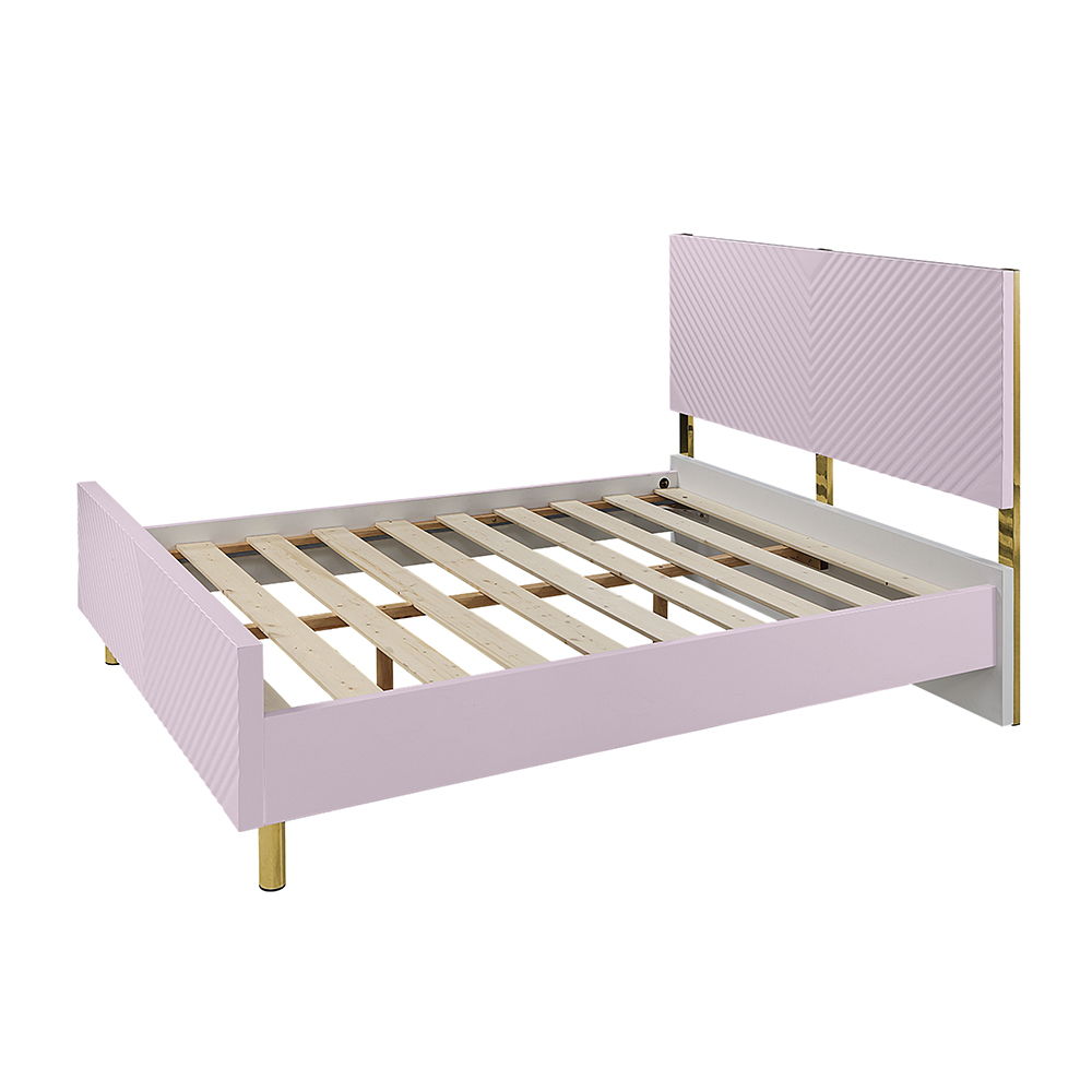 Gaines - Full Bed - Pink High - Urban Living Furniture (Los Angeles, CA)