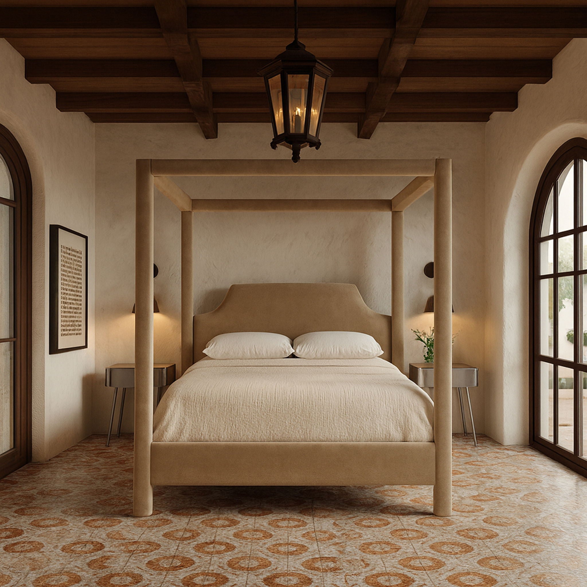 Dawson - Velvet Upholstered Bed - Urban Living Furniture (Los Angeles, CA)