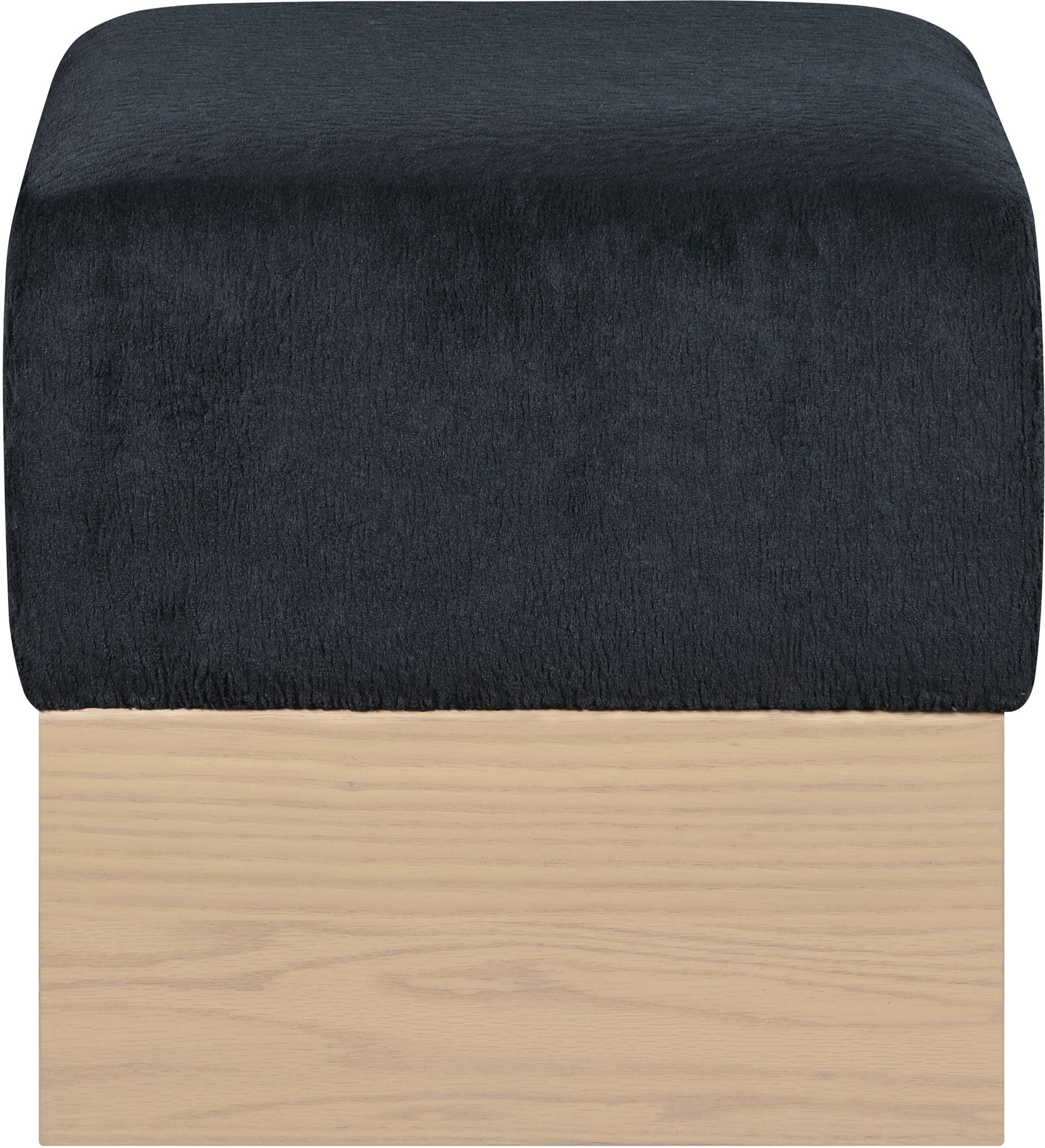 Havre - Ottoman / Stool With Natural Base - Urban Living Furniture (Los Angeles, CA)