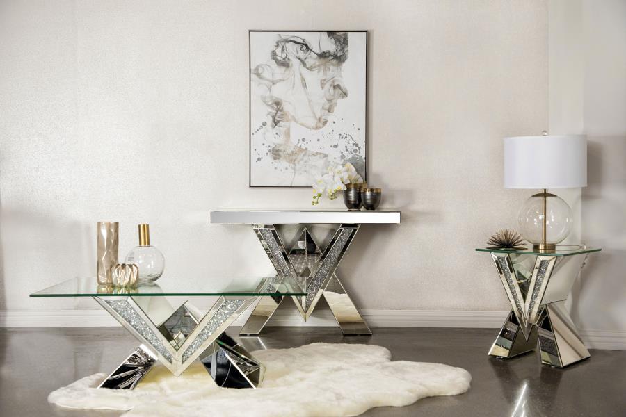 Taffeta - Base, Box 2 of 2 - Silver - Urban Living Furniture (Los Angeles, CA)