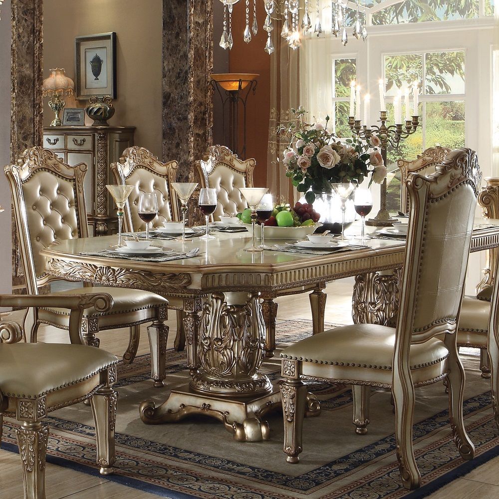 Vendome - Dining Table w/Double Pedestal - Urban Living Furniture (Los Angeles, CA)