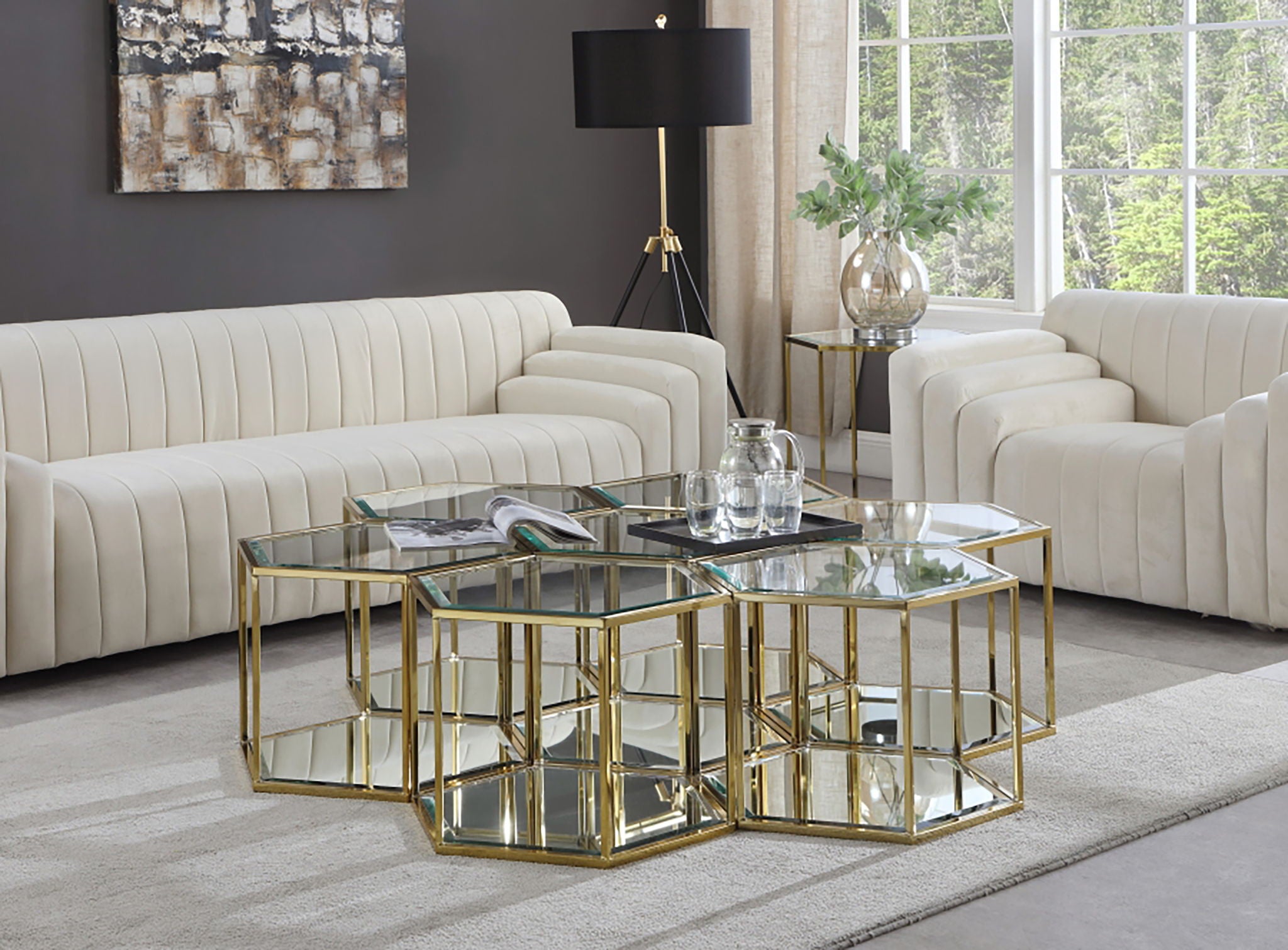Sei - 7 Piece Coffee Table - Urban Living Furniture (Los Angeles, CA)