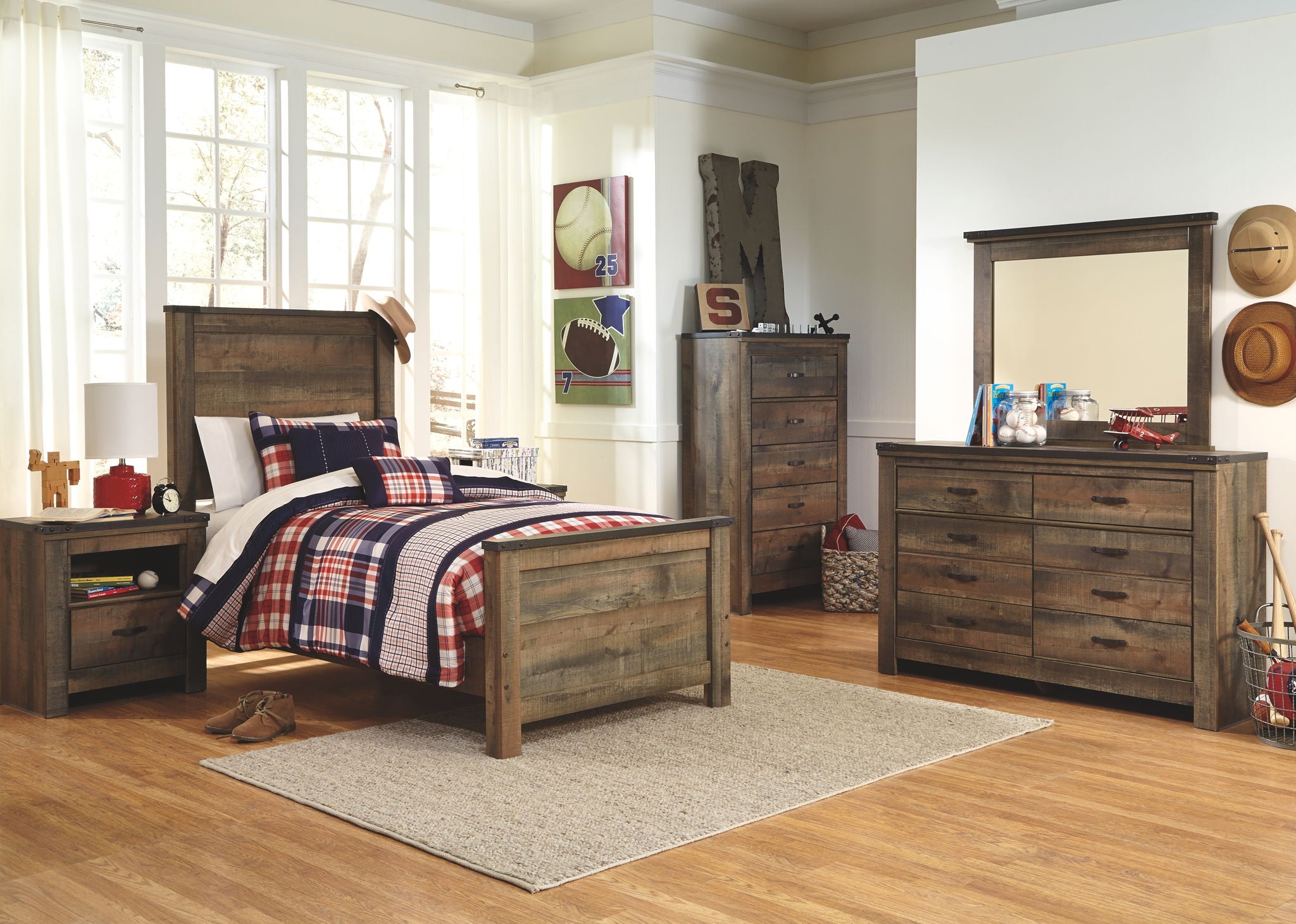 Trinell - Panel Bed - Urban Living Furniture (Los Angeles, CA)
