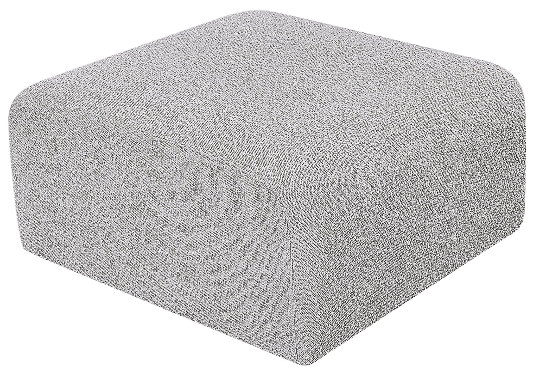 Arc - Boucle Fabric Ottoman - Urban Living Furniture (Los Angeles, CA)