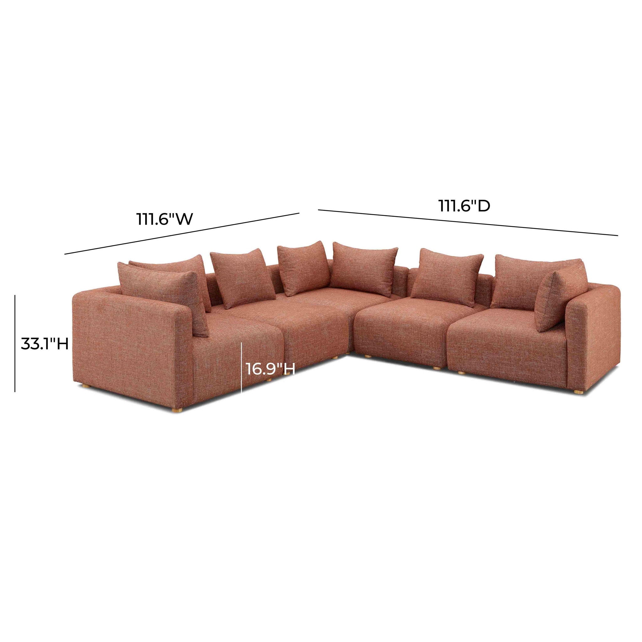 Hangover - 5-Piece Modular L-Sectional - Urban Living Furniture (Los Angeles, CA)