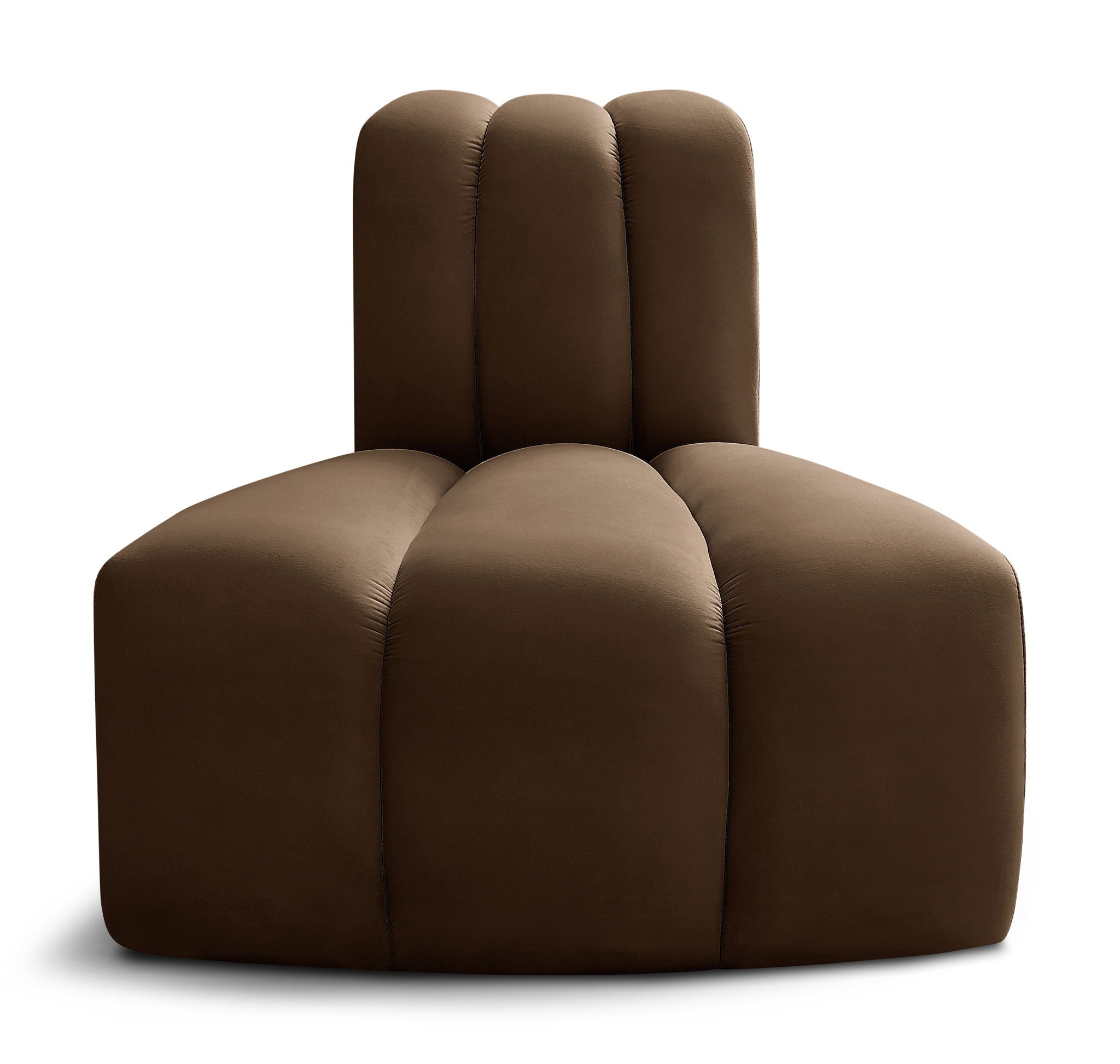 Arc - Velvet Reverse Corner Chair - Urban Living Furniture (Los Angeles, CA)