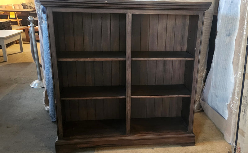 48" Bookcase in Brown Finish