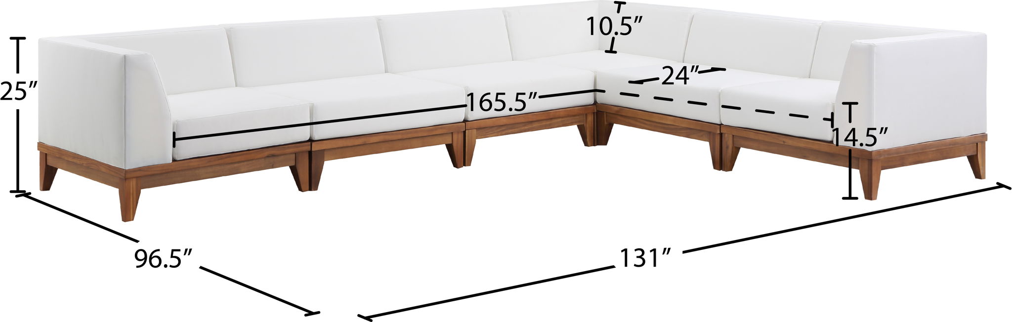 Rio - Modular Sectional - Urban Living Furniture (Los Angeles, CA)