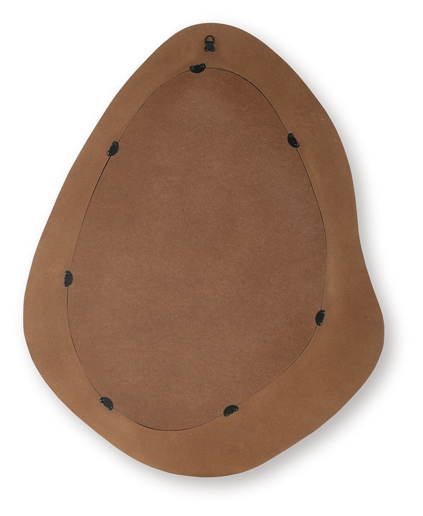 Kierlock - Black / Gold Finish - Accent Mirror - Urban Living Furniture (Los Angeles, CA)
