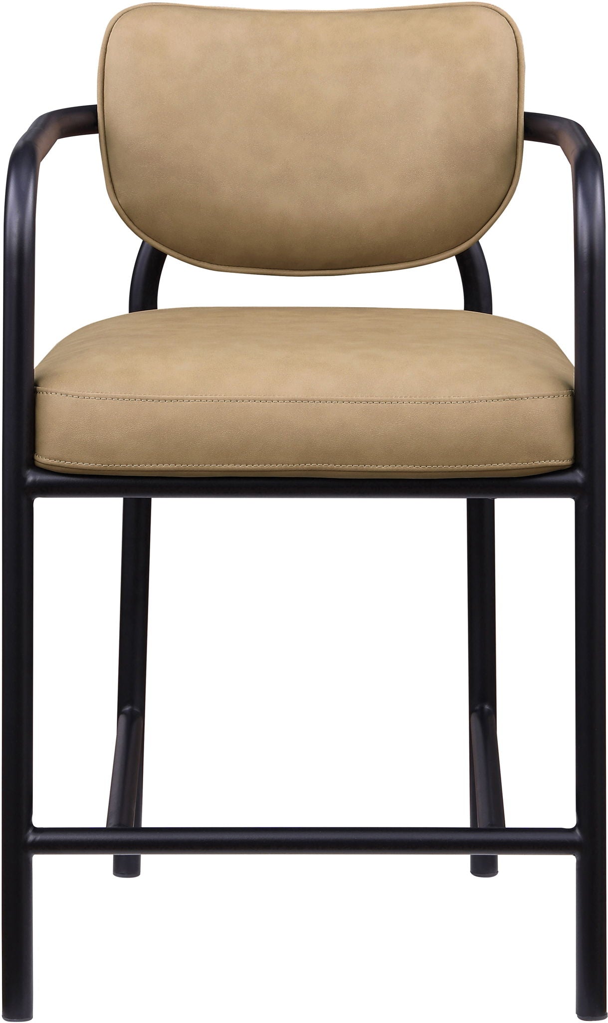 Serava - Faux Leather Upholstered Bar Stool - Tan - Urban Living Furniture (Los Angeles, CA)